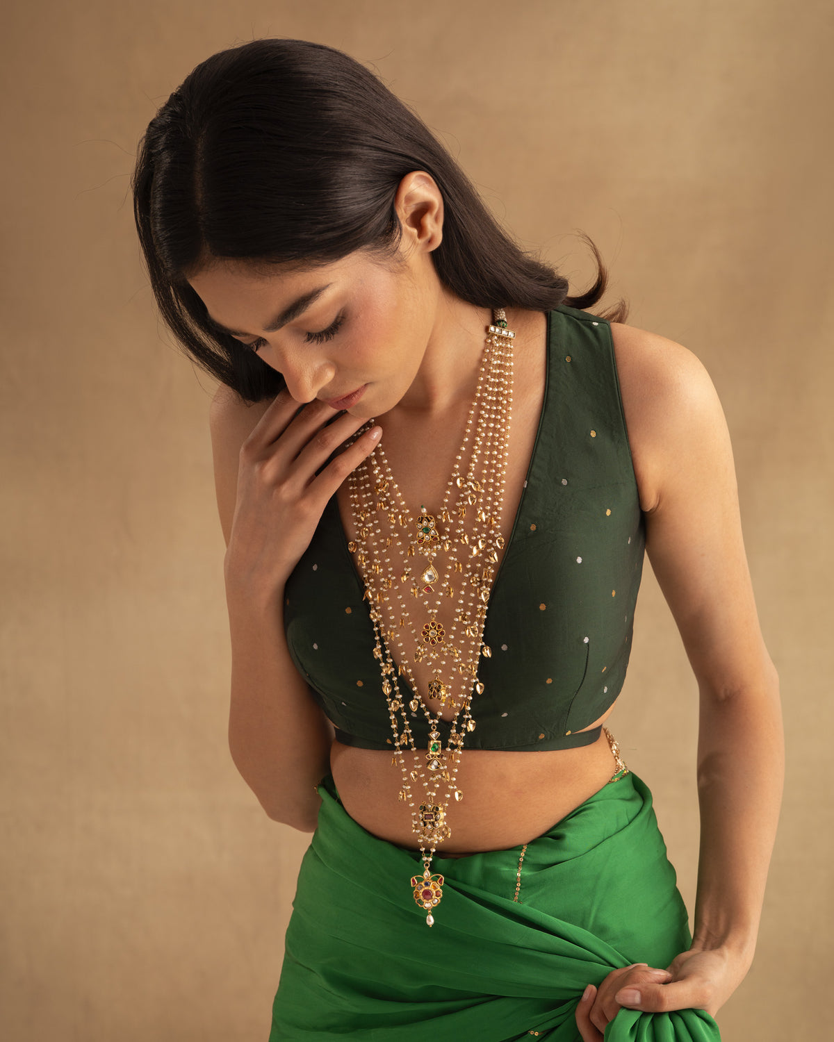925 Satlada Charms Necklace
