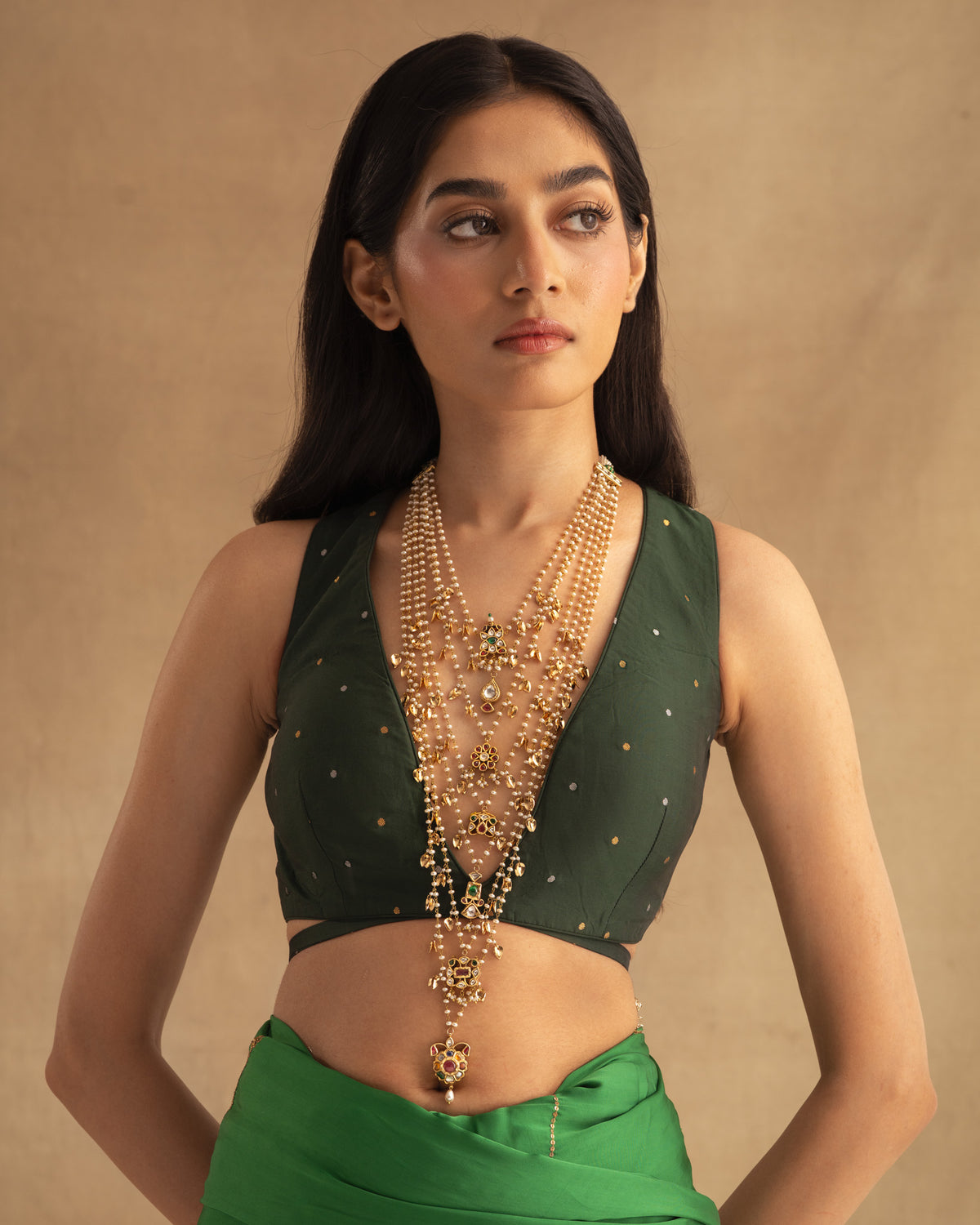 925 Satlada Charms Necklace