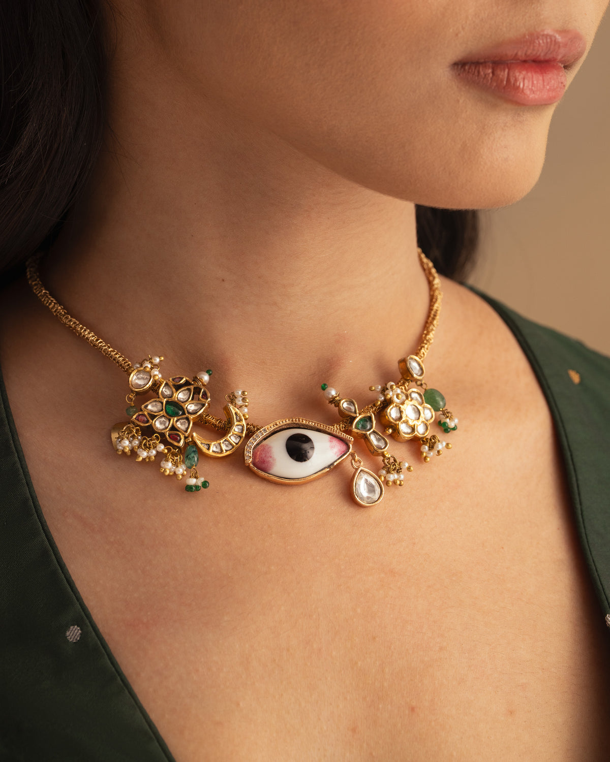 925 Eyeing on you Necklace