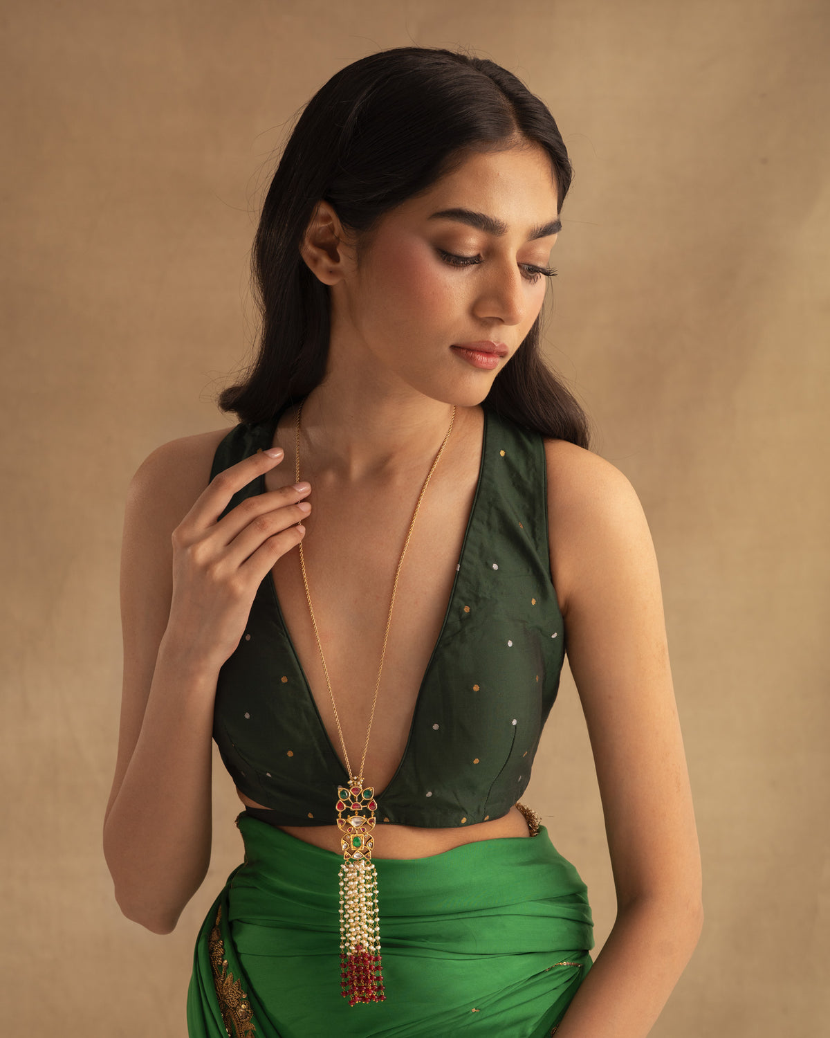925 Raavi Tassel Necklace