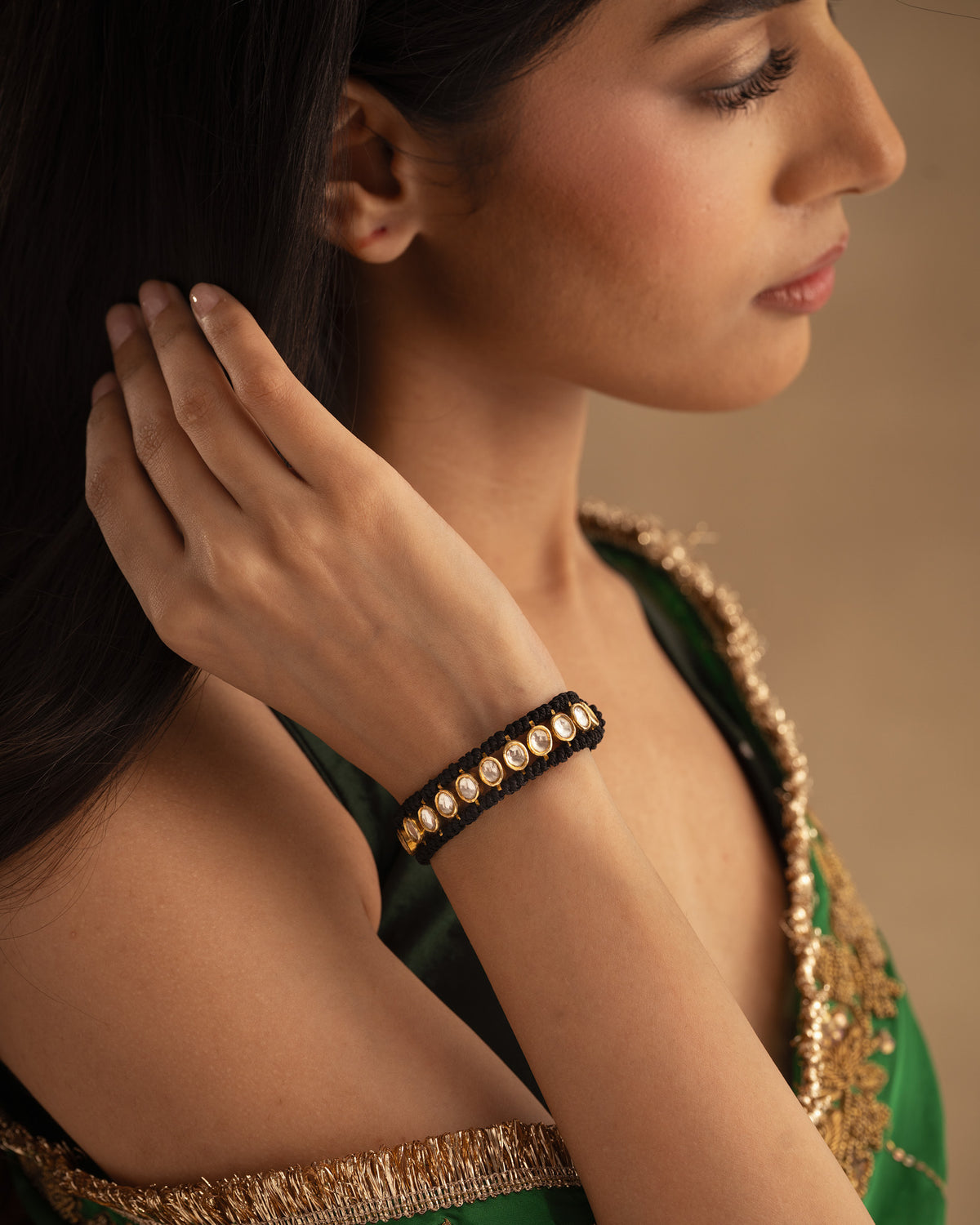 925 Tiger Braided Bracelet