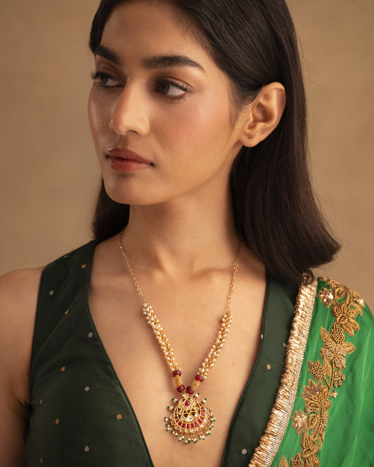 925 Chand Phool Pendant