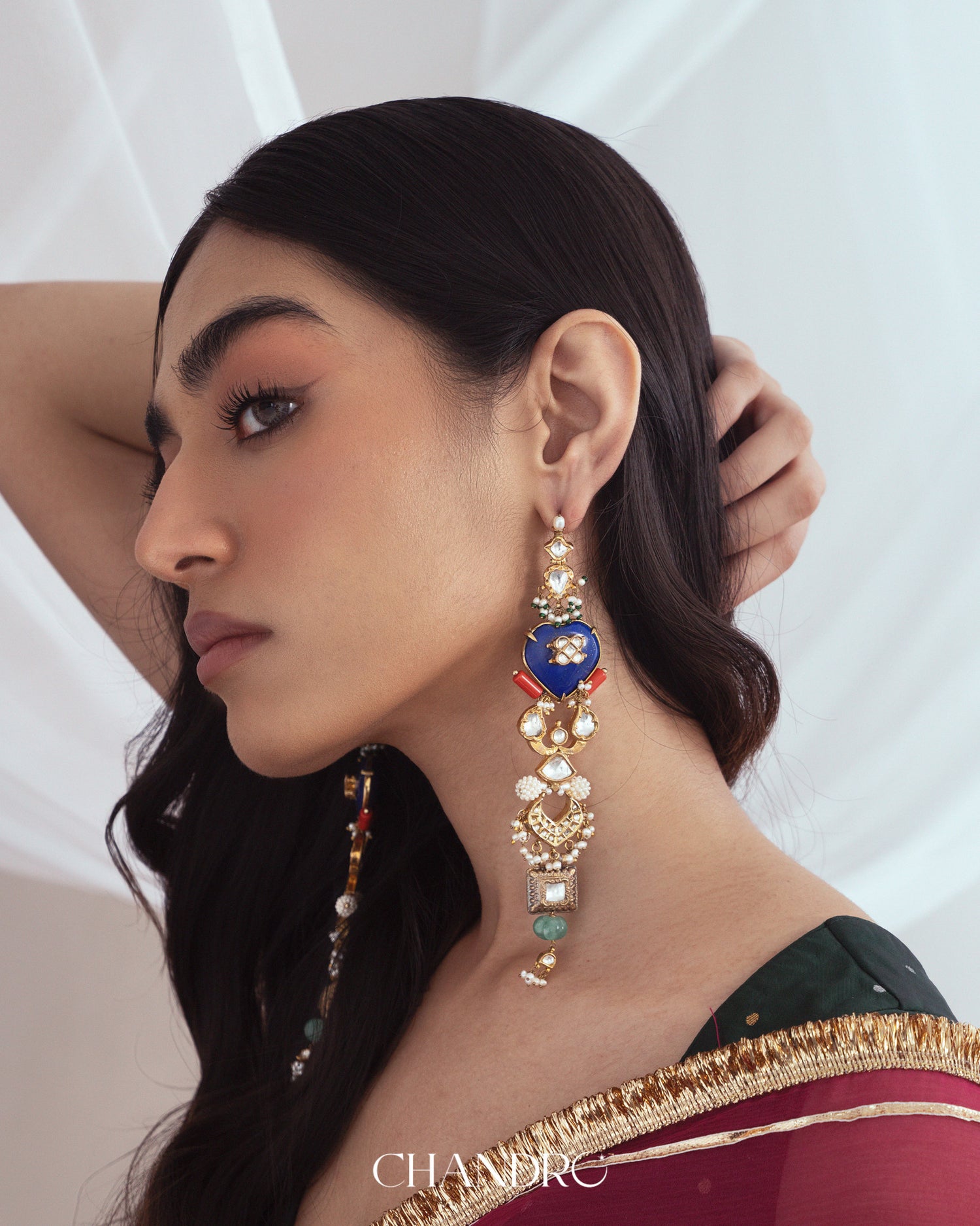 Lapis Love Earrings