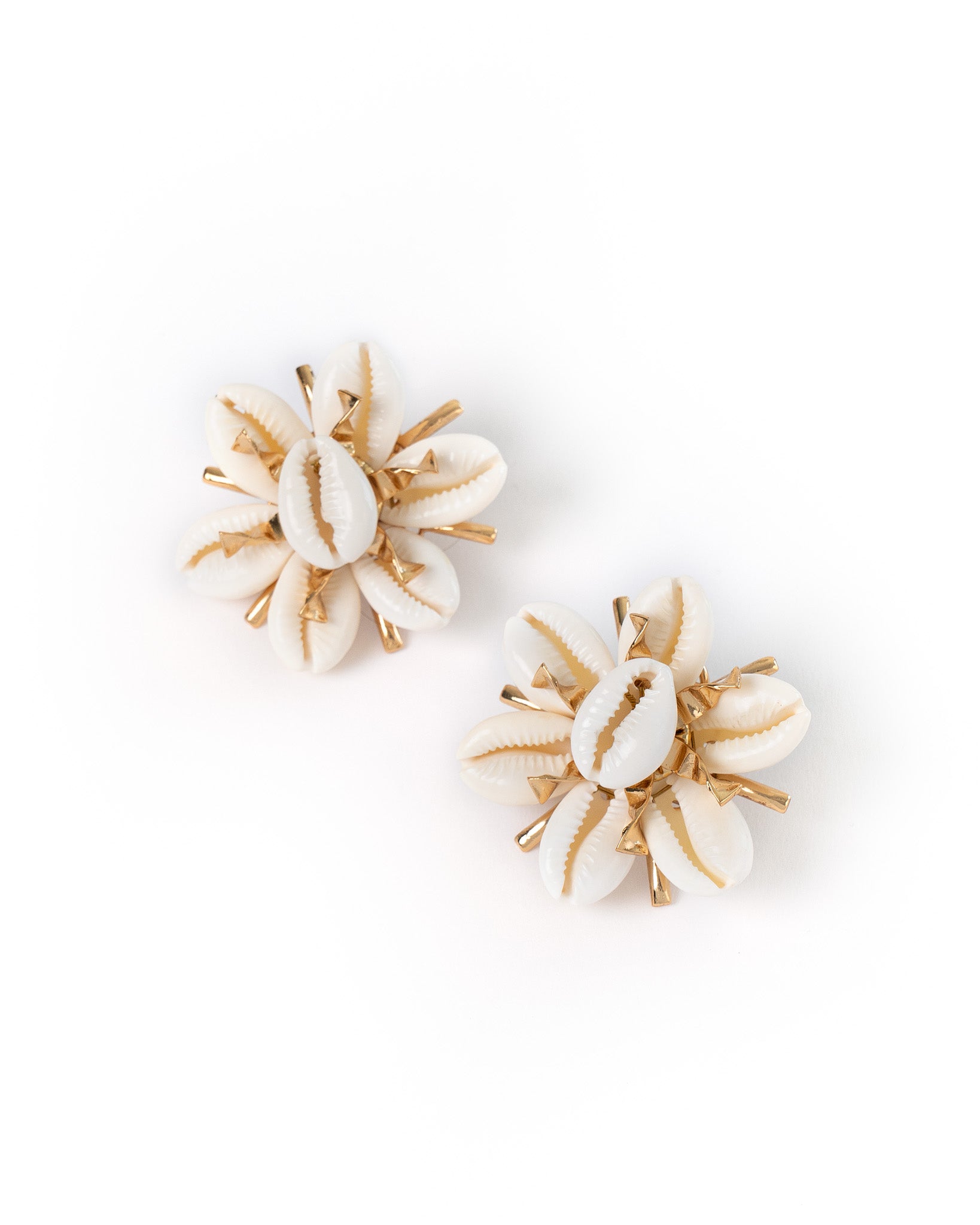 Camellia Shell Studs