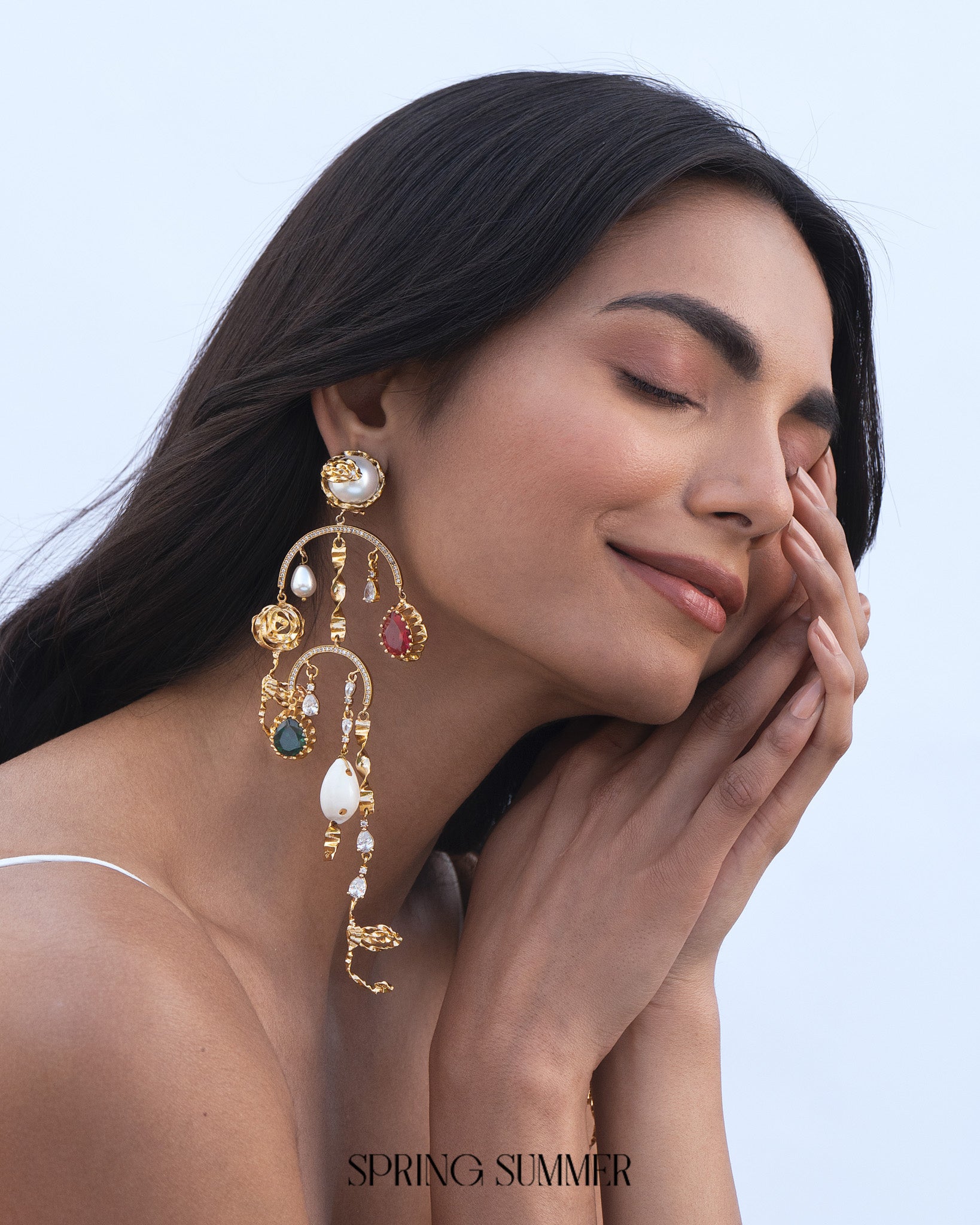 Not Your Rose Gemstone Shoulder Grazers