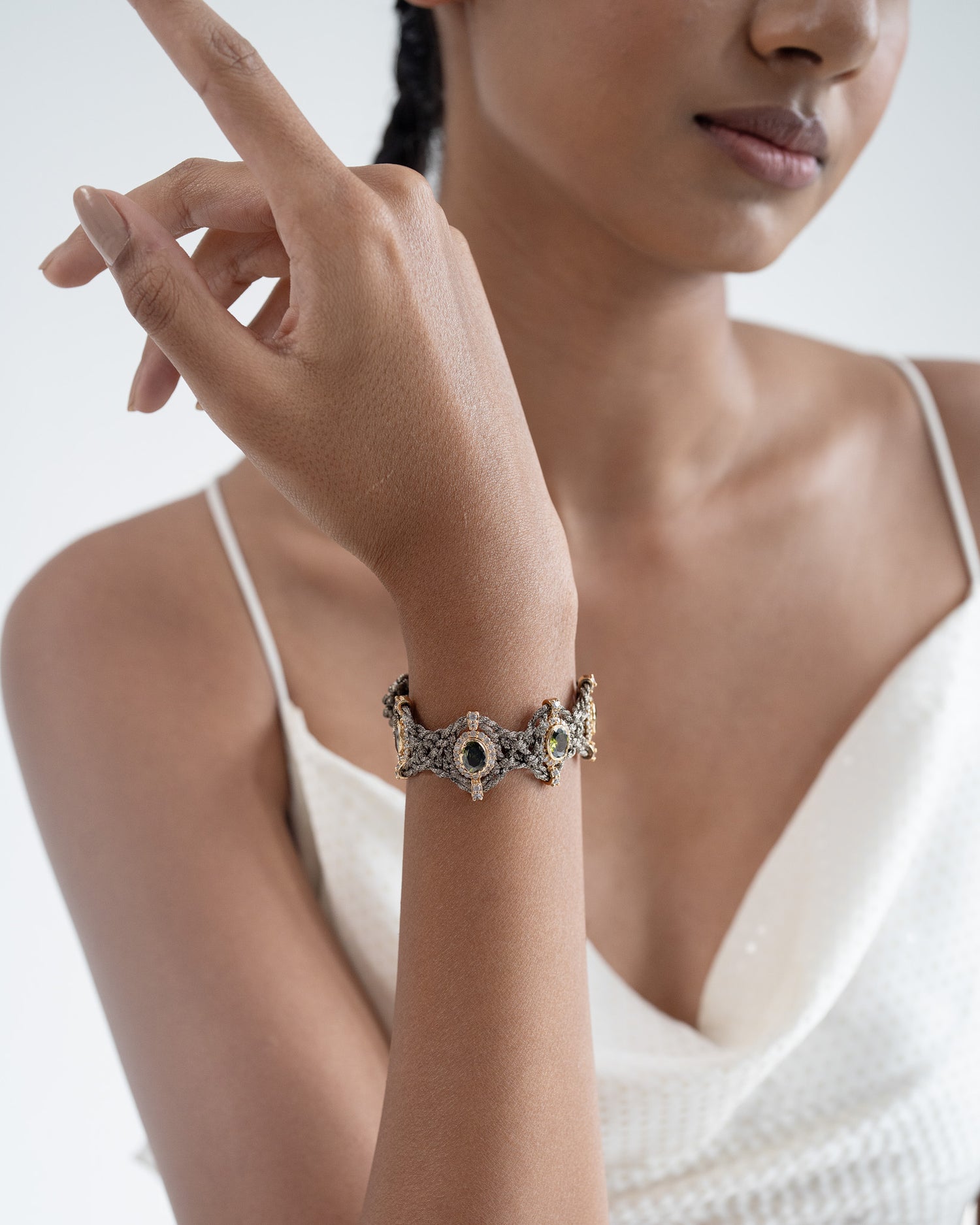 Aztec Olive Bracelet