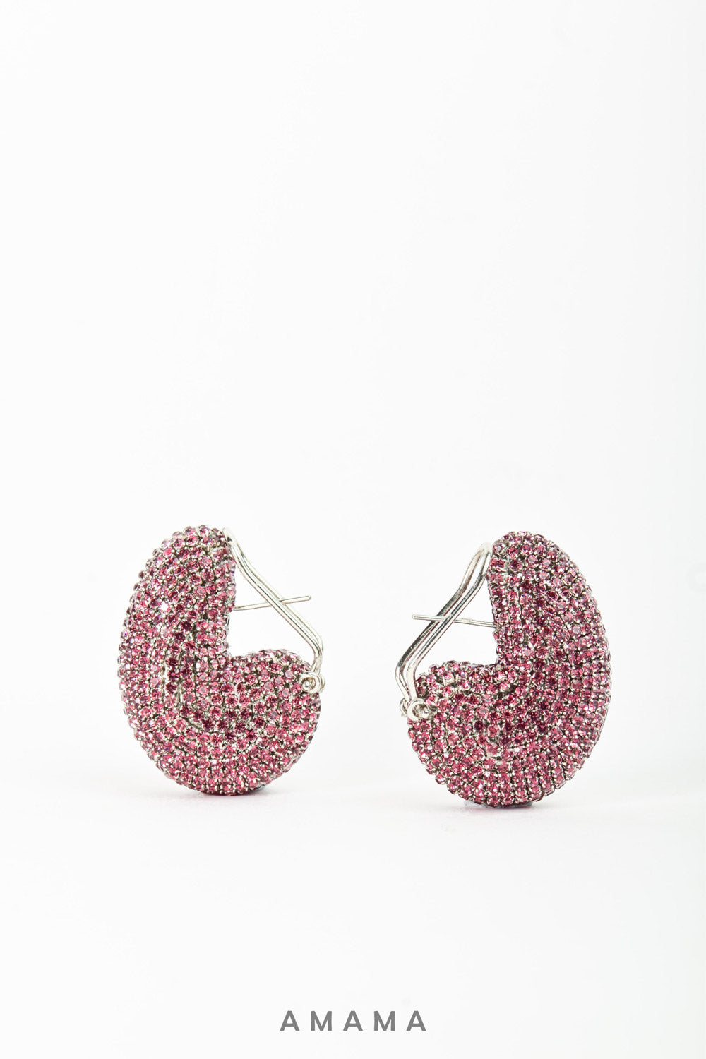Amama,Kaju Earrings In Lilac