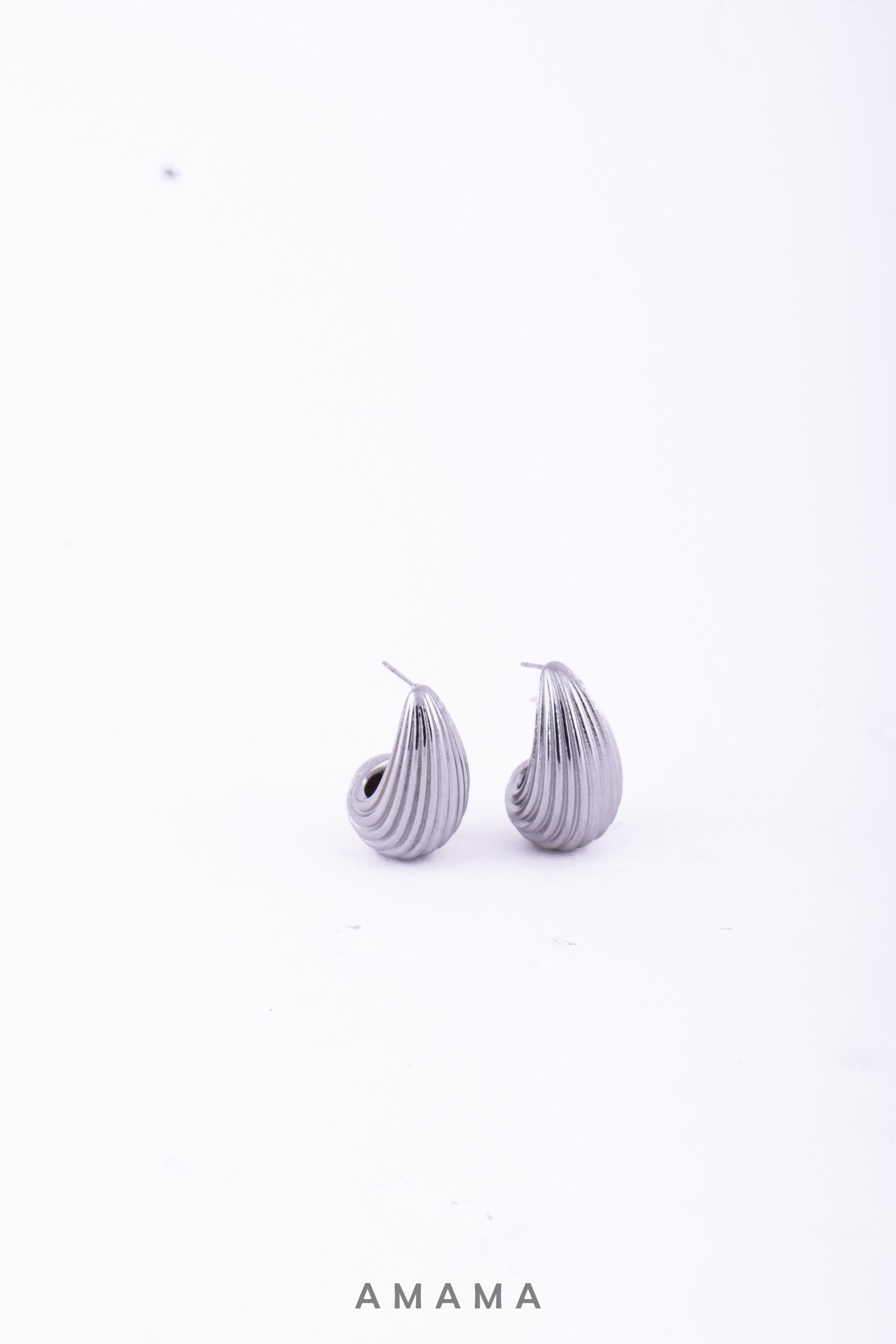 Amama,Piper Earrings In Silver