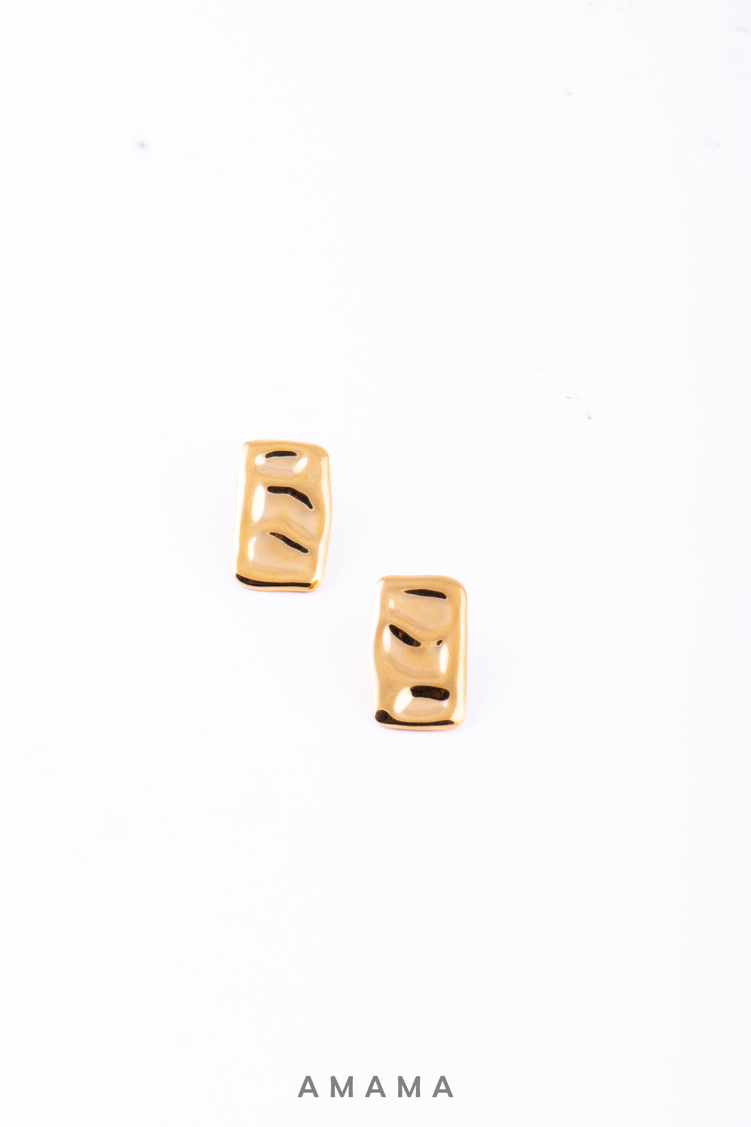 Amama,Rom Earrings in Gold