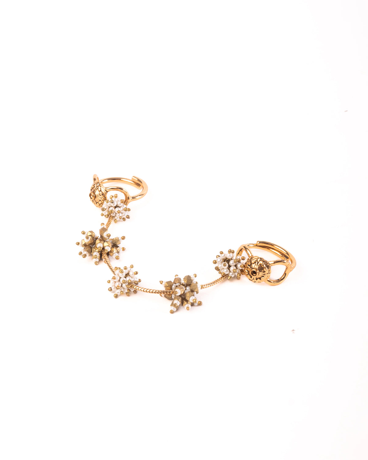 Basra Double Finger Ring