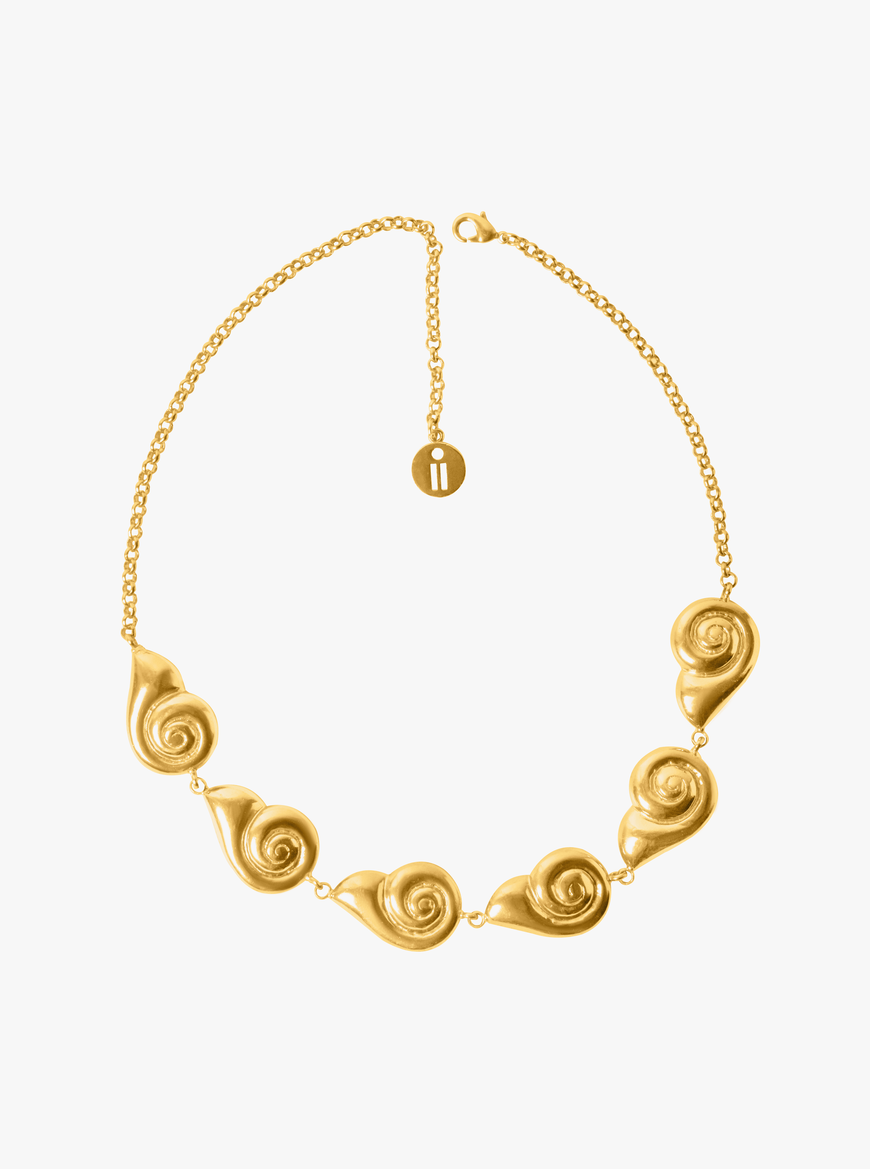 Amama,Moon Snail Necklace