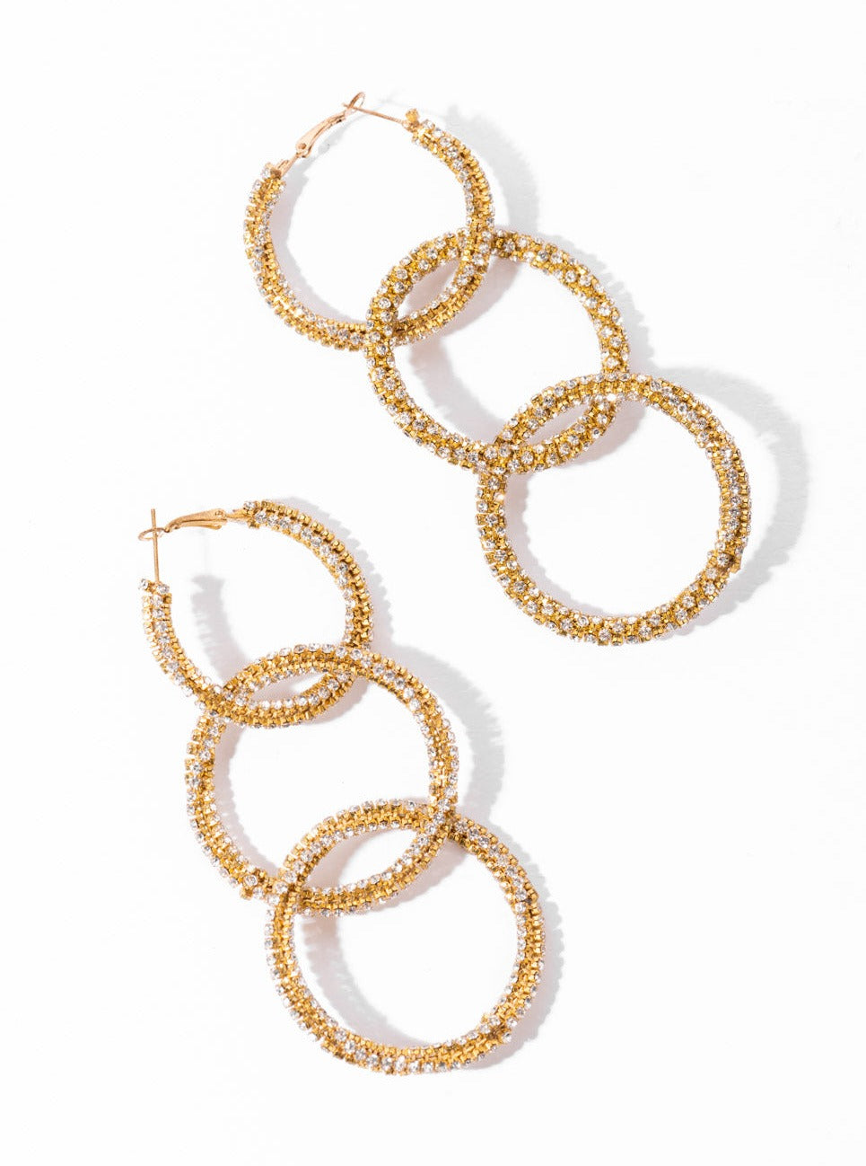 Amama,Verona Triple Loop Earrings