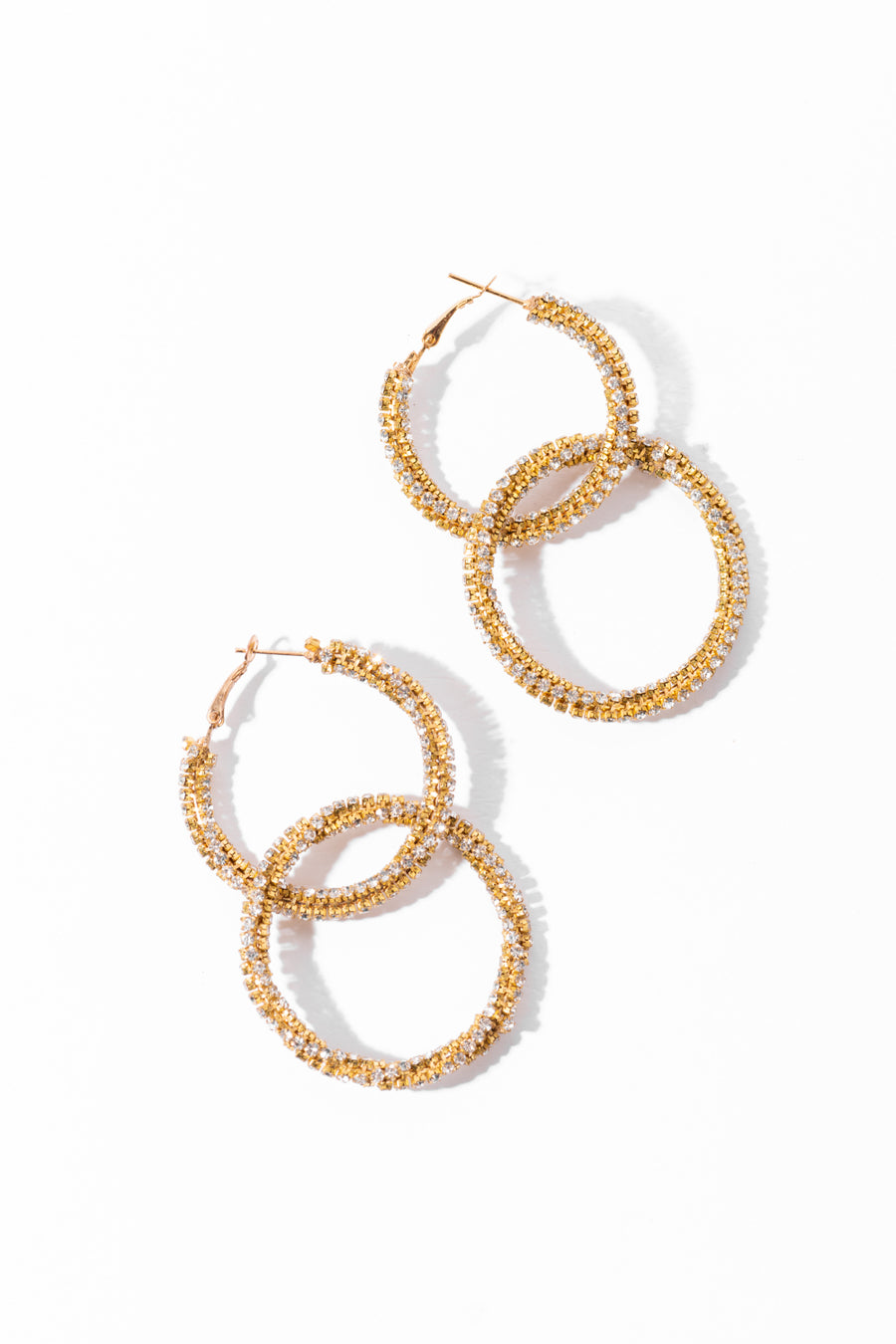 Verona Double Loop Earrings