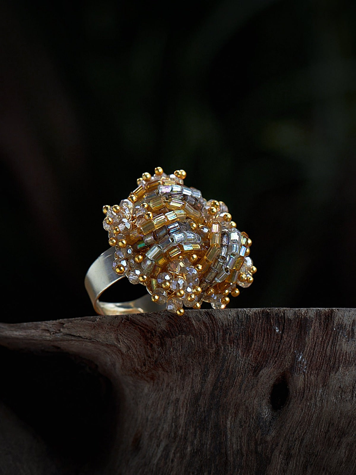 Amama,Cypress Cluster Multicolour Ring