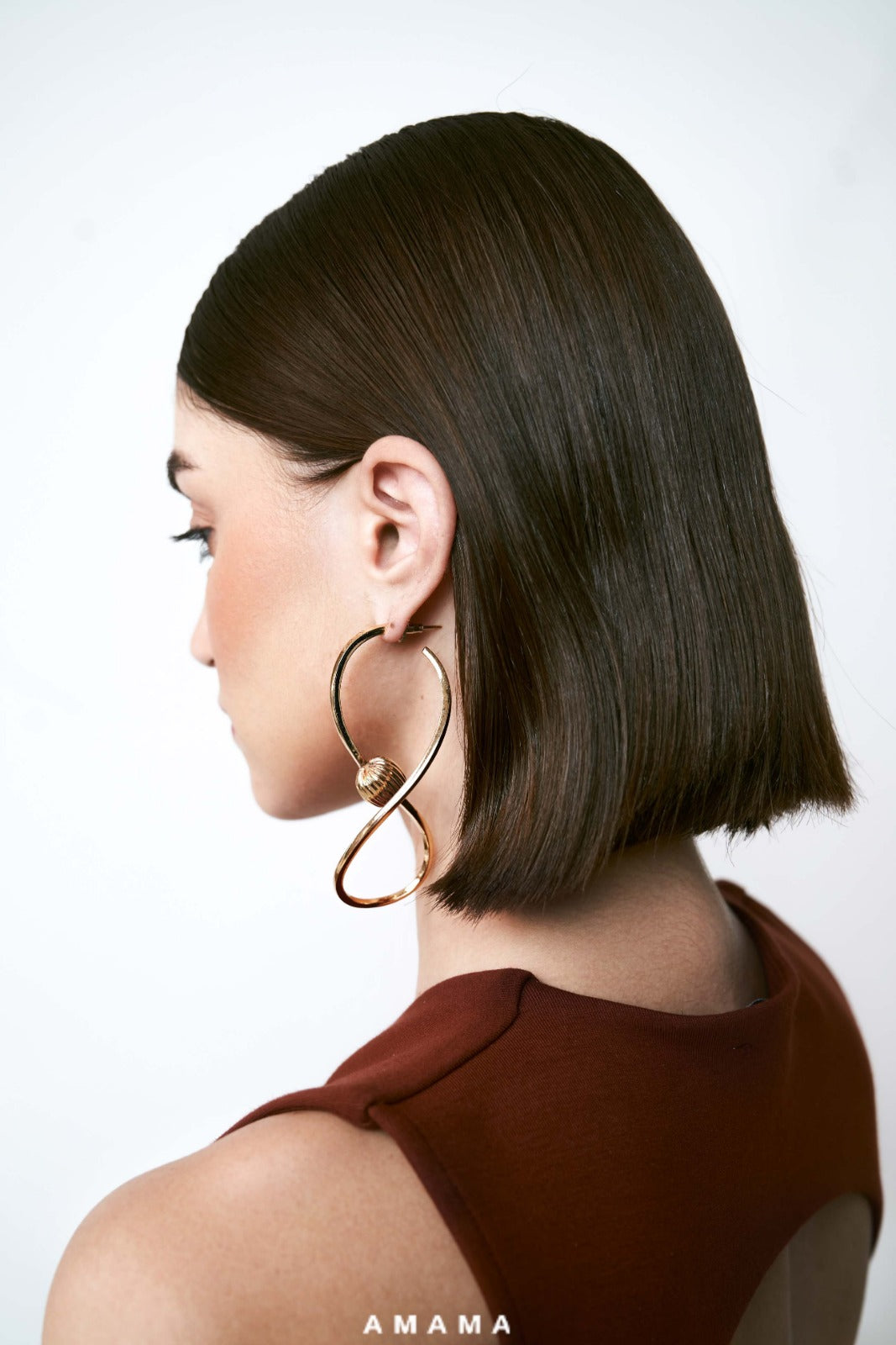 Amama,Maxima Coil Earrings