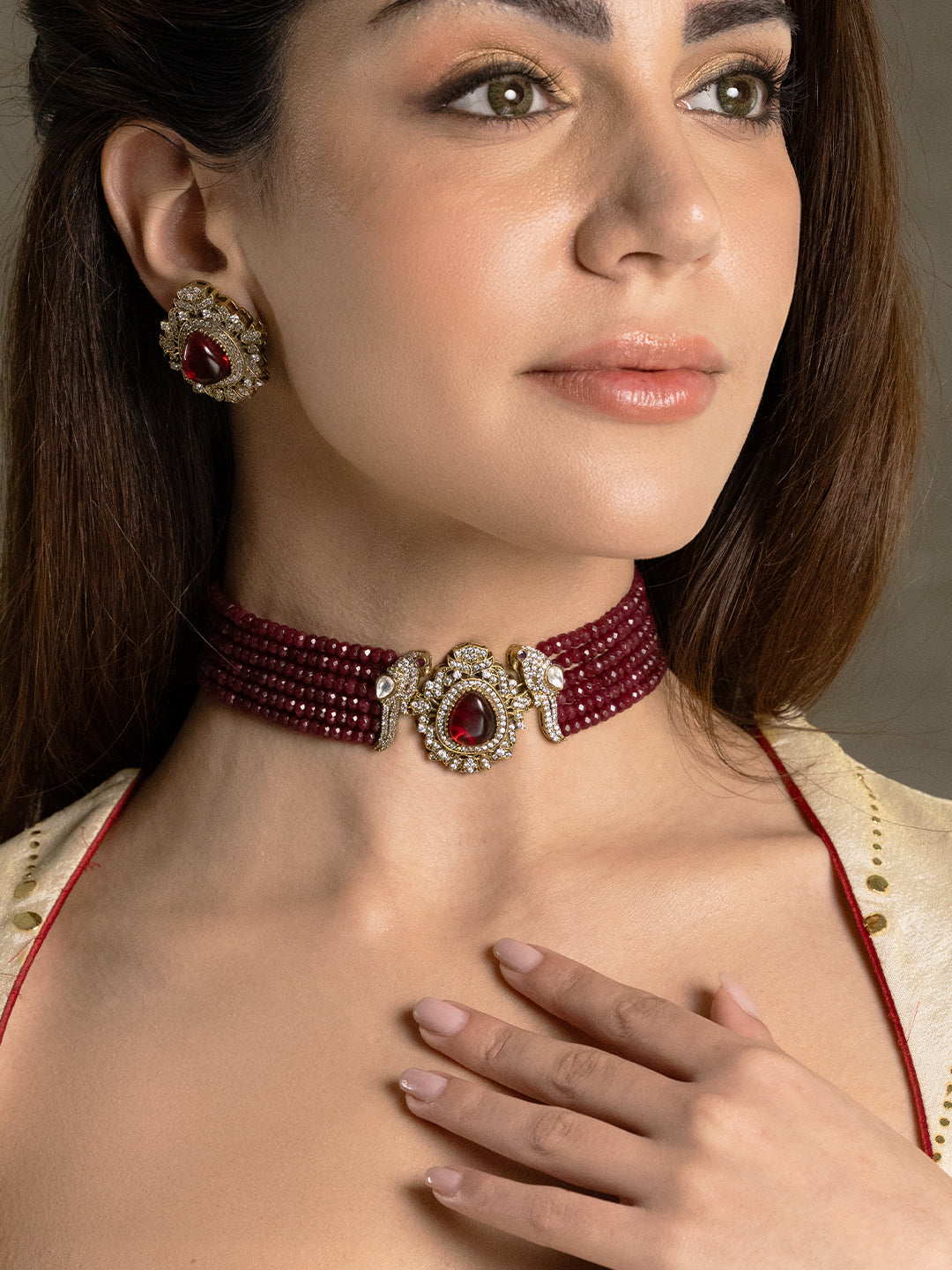 Manjari Necklace Set