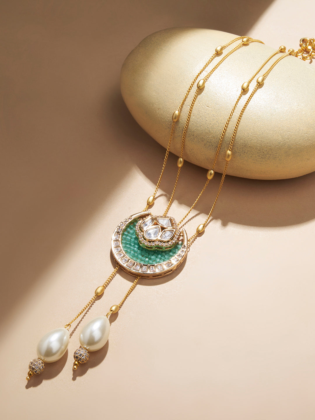 Amama,Whimsical Pearl Necklace