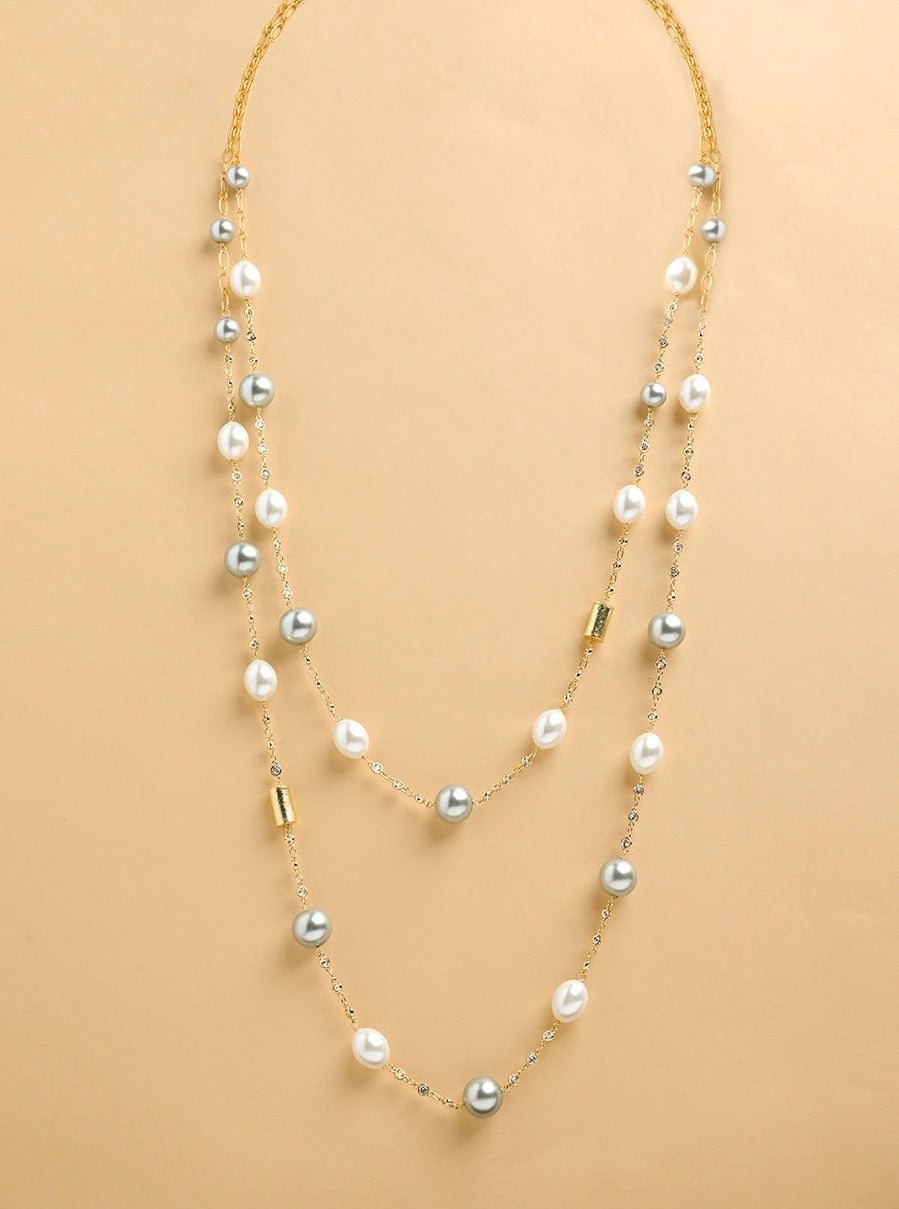 Amama,Pearl Beads Sautoir