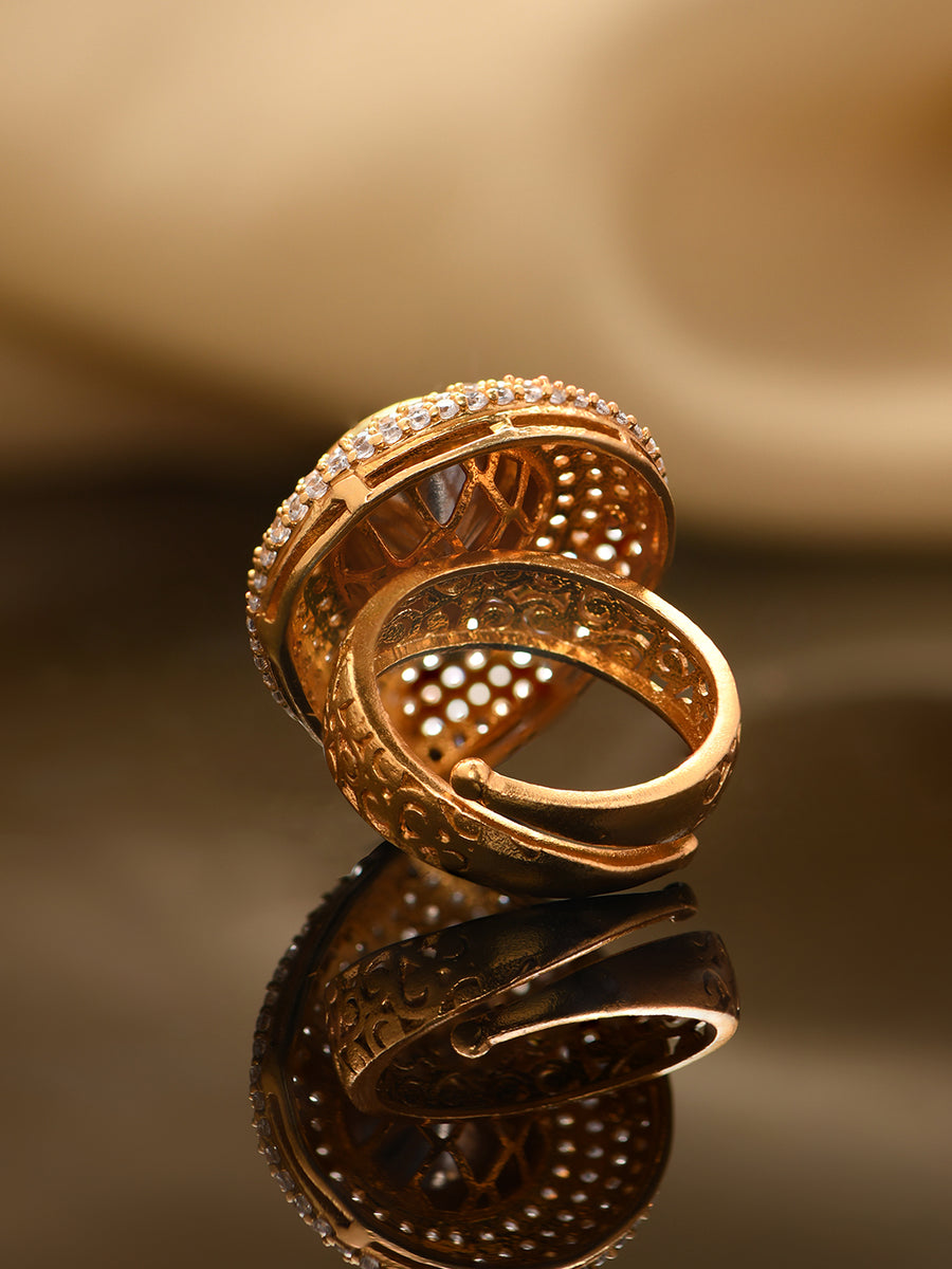 Enchanting Polki Ring