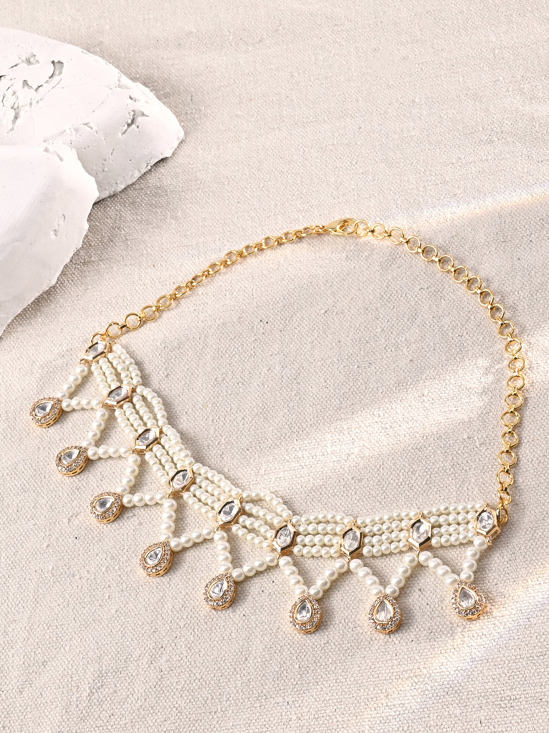 Amama,Sublime Pearl Necklace