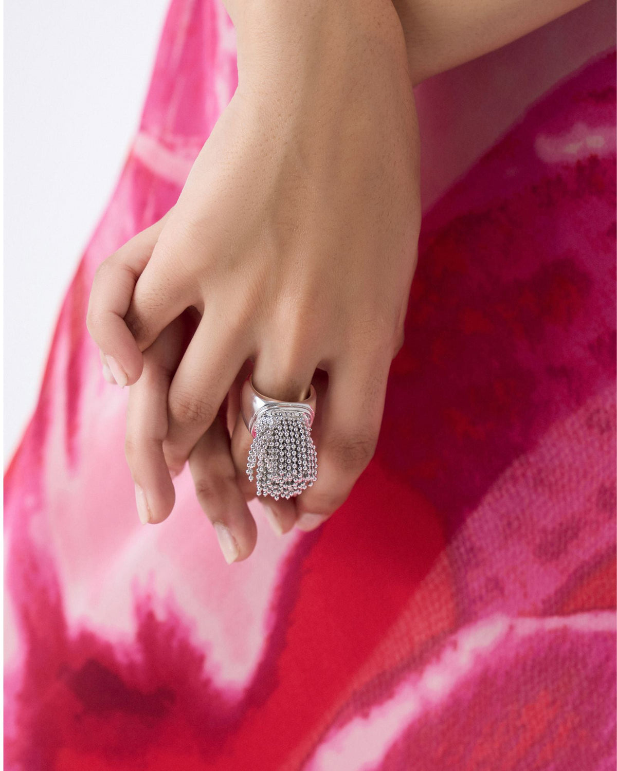 Lina Ring in Chrome