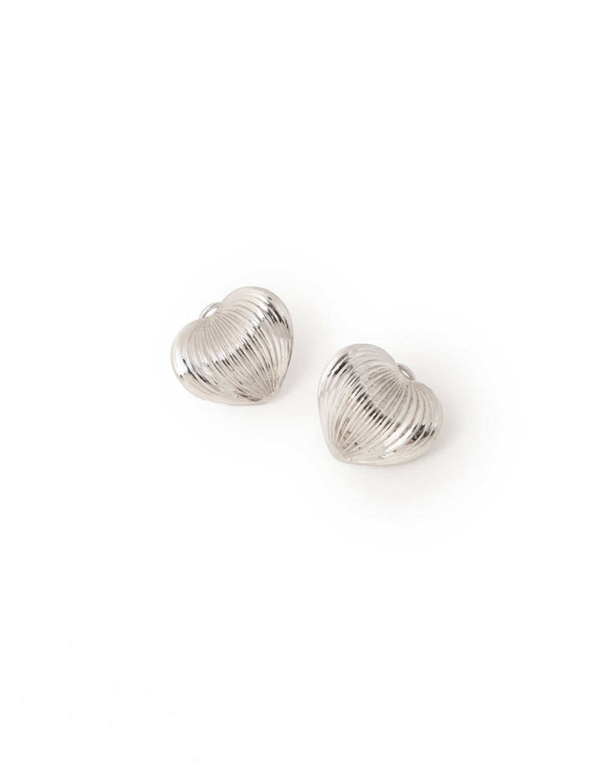 MAXIMA LOVE STUDS IN CHROME