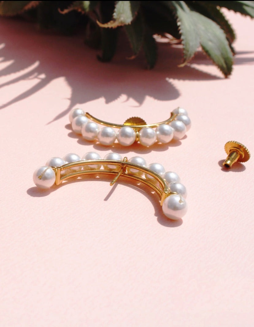 Amama,Pearl Earcuff Earring
