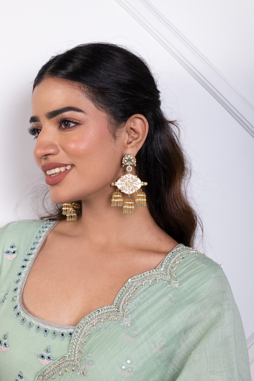Amama,Rani Earrings