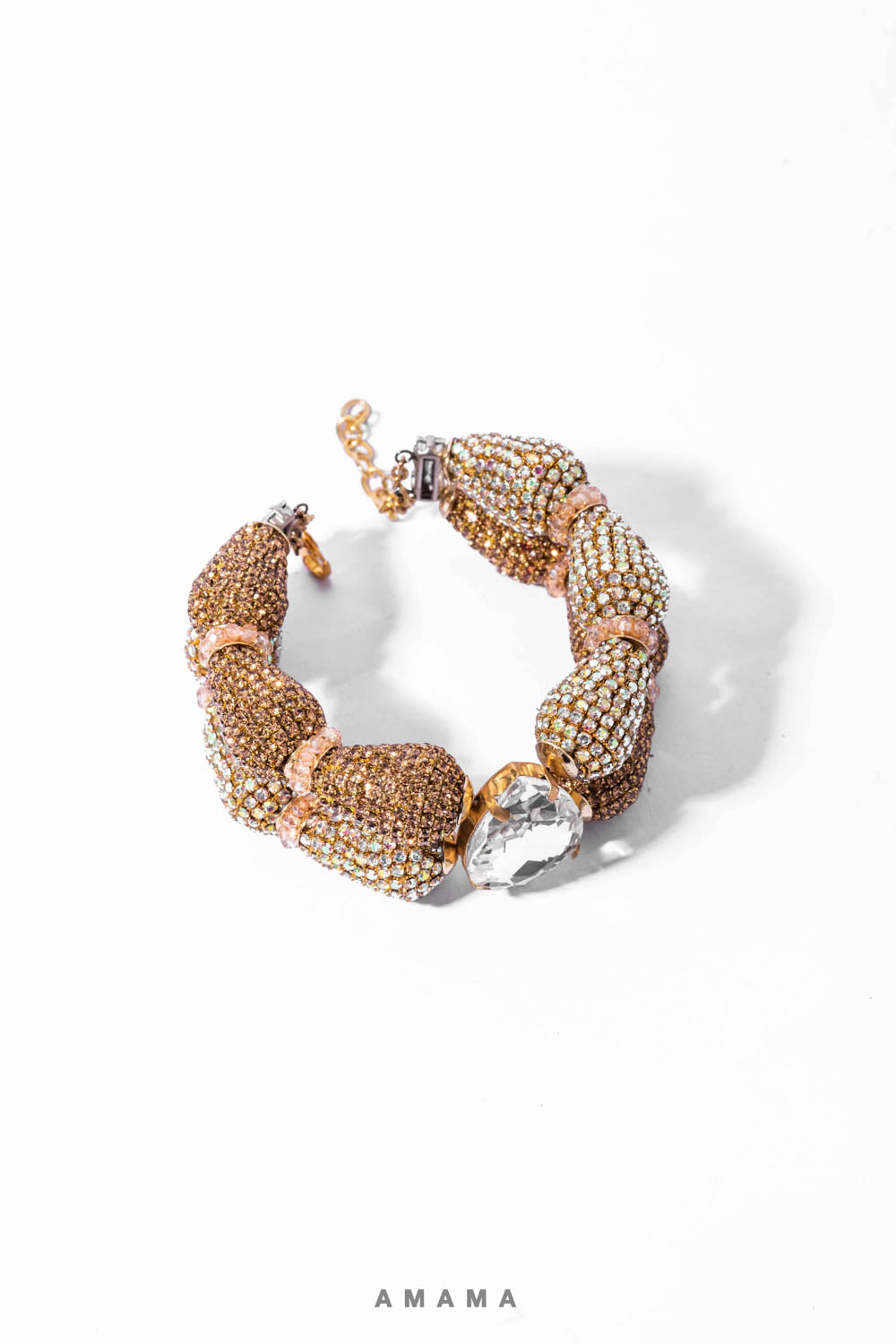 Amama,Pyrus Bracelet In Champagne Gold