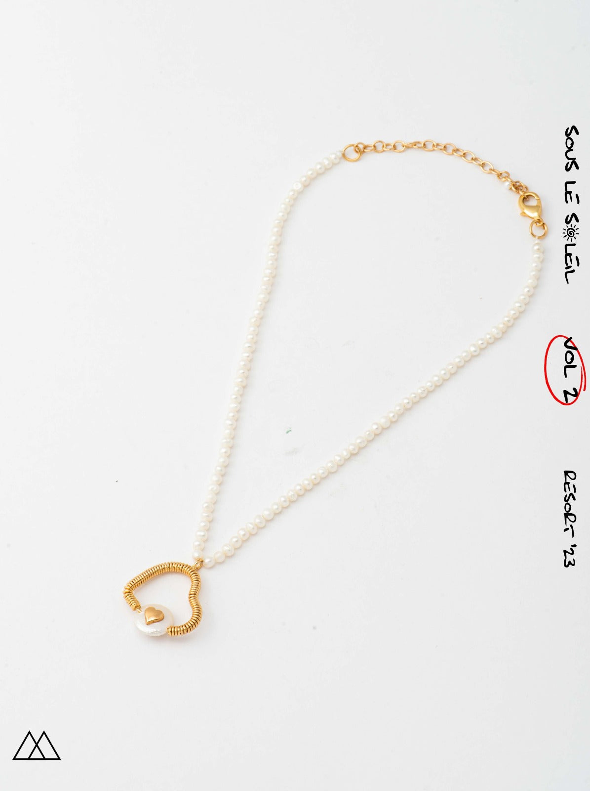 Amama,Love Bypass Necklace