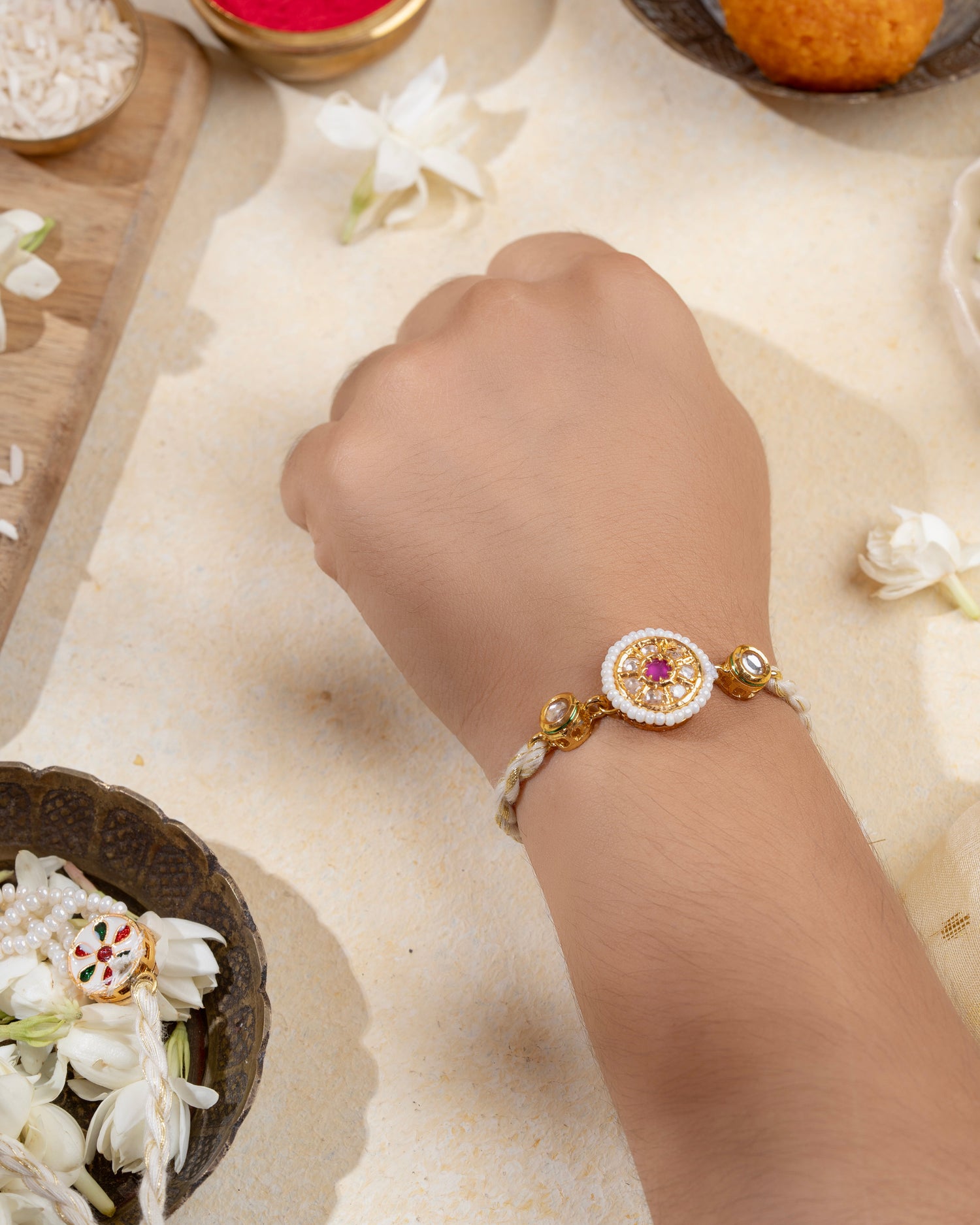The Heirloom Thread Rakhi for Brother