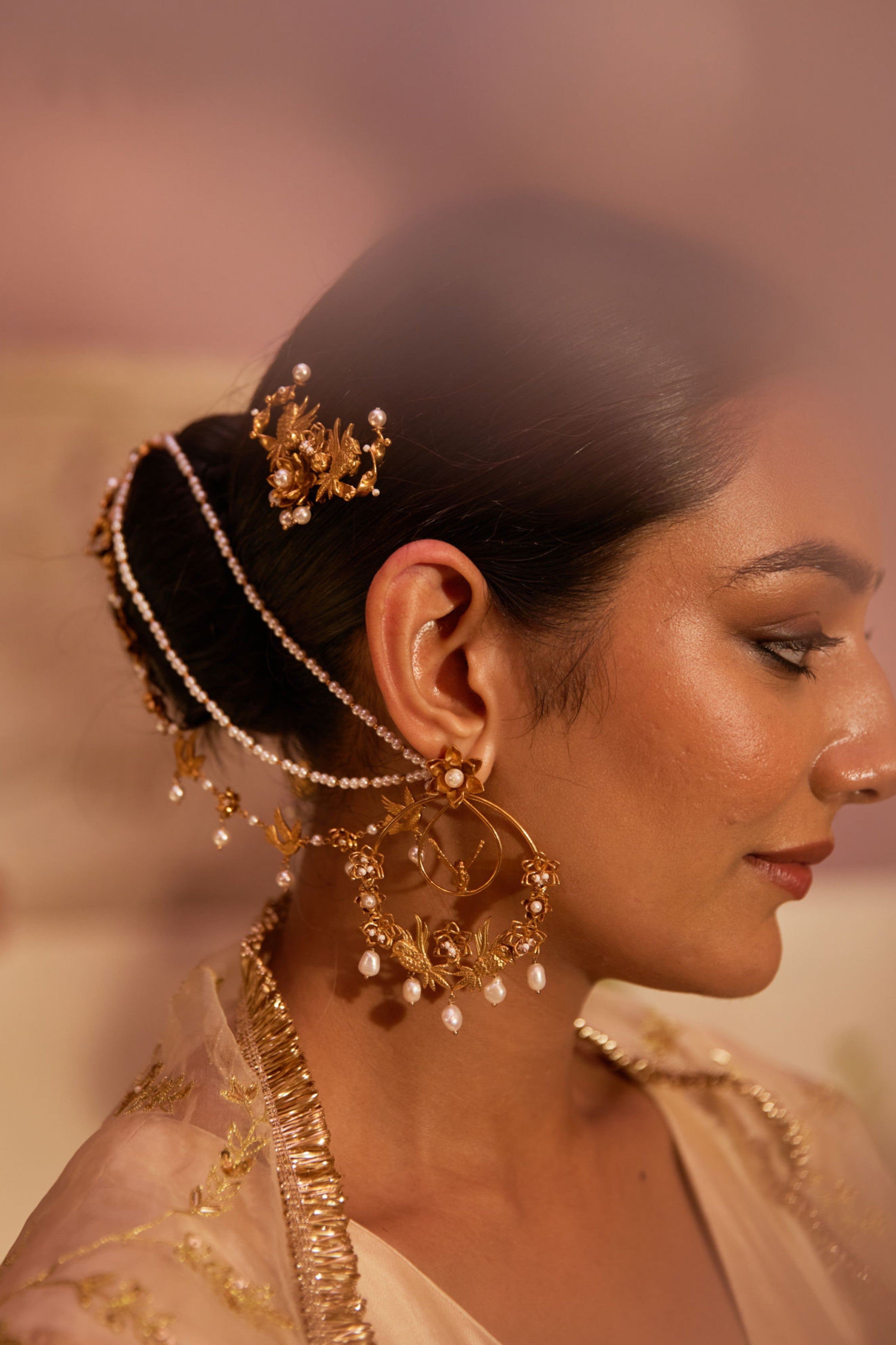 Udatee Chidiya Ear-chain