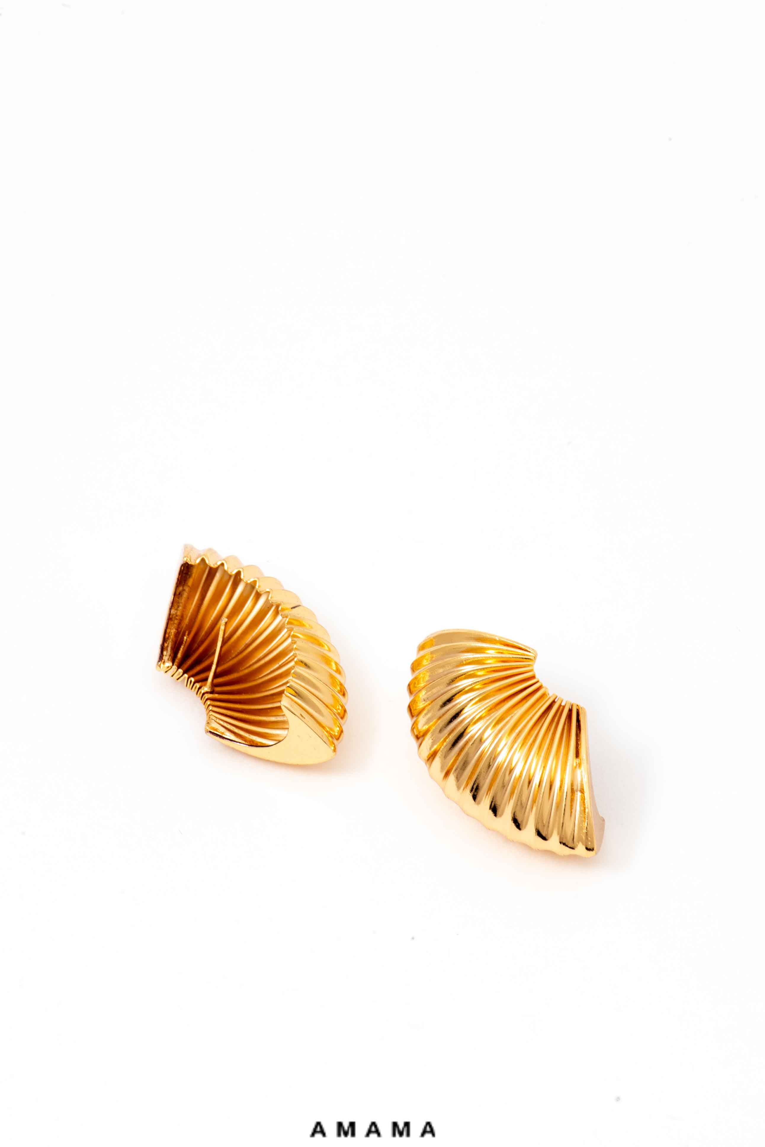 Amama,Auryn Earrings In Gold