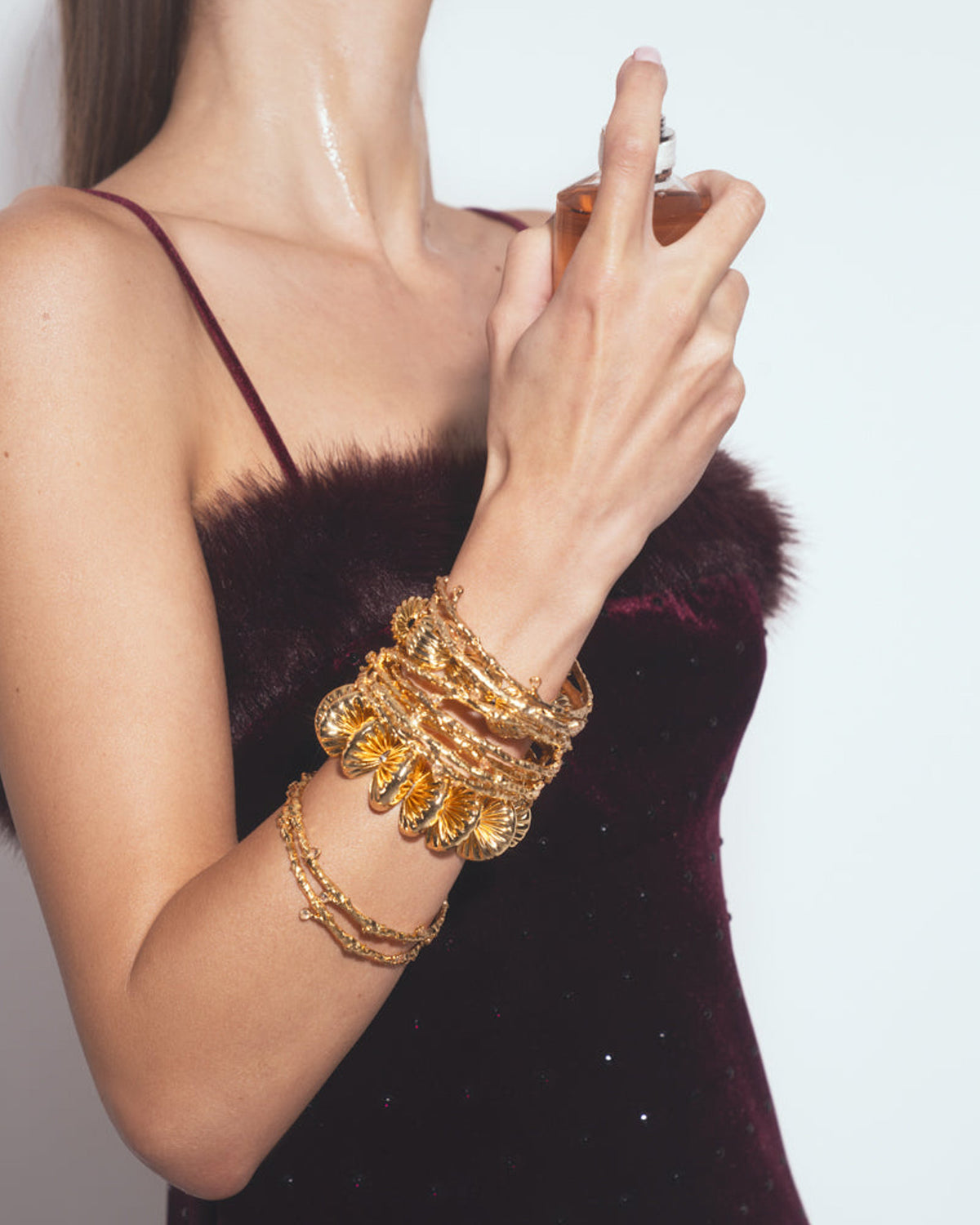 Vine Crest Bangles (Set Of 6)