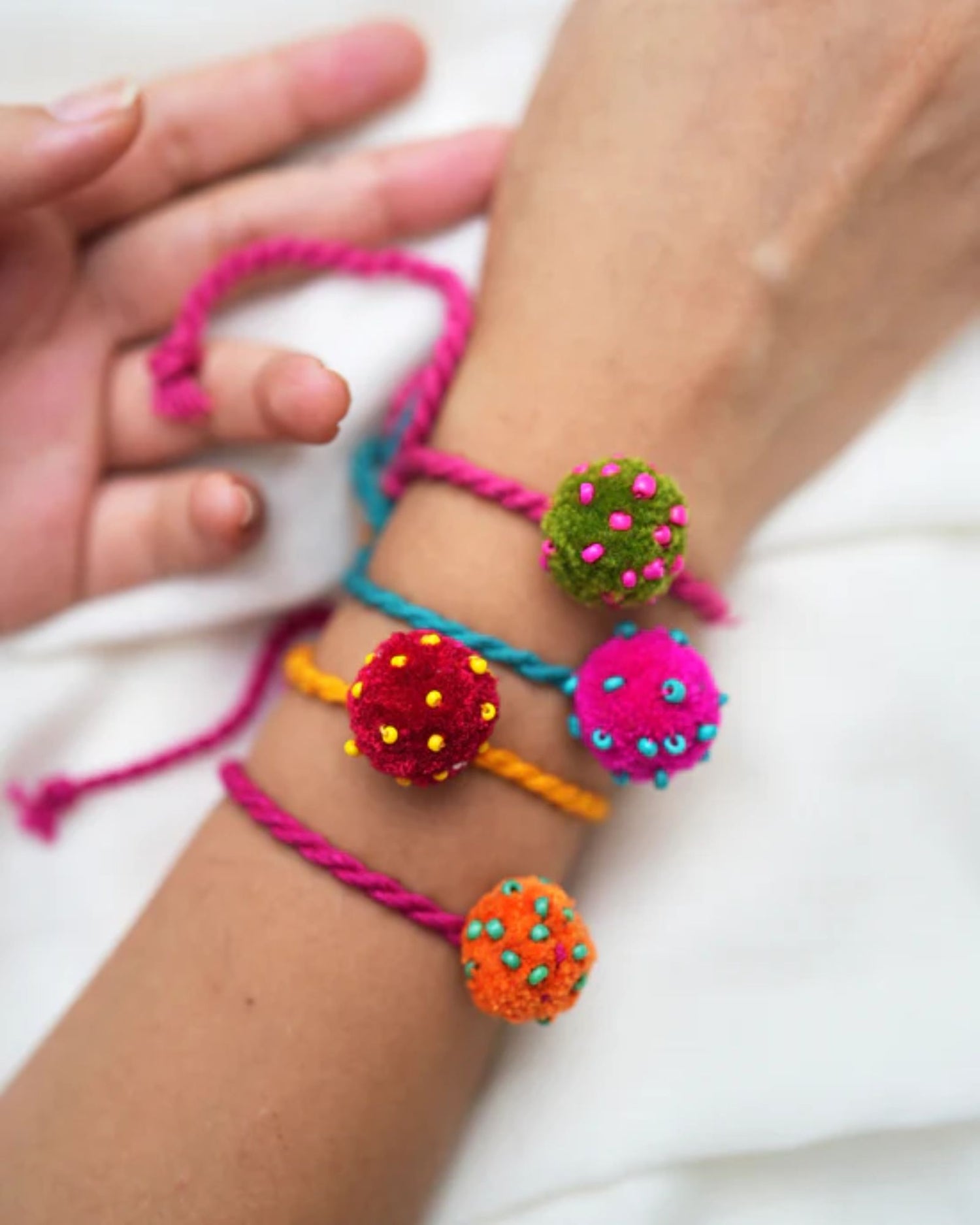 Mini Laddoo - Rakhi set of Four