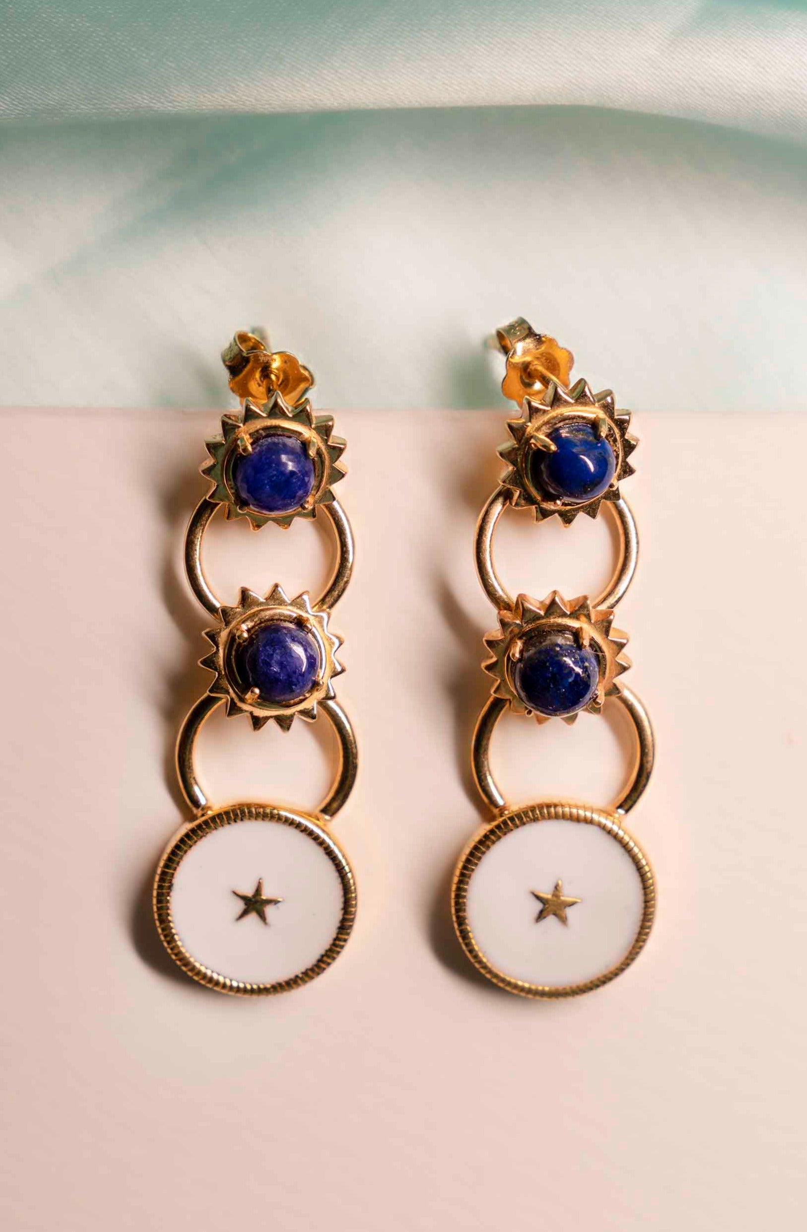 Amama,Stars Aligned Dangler Earrings