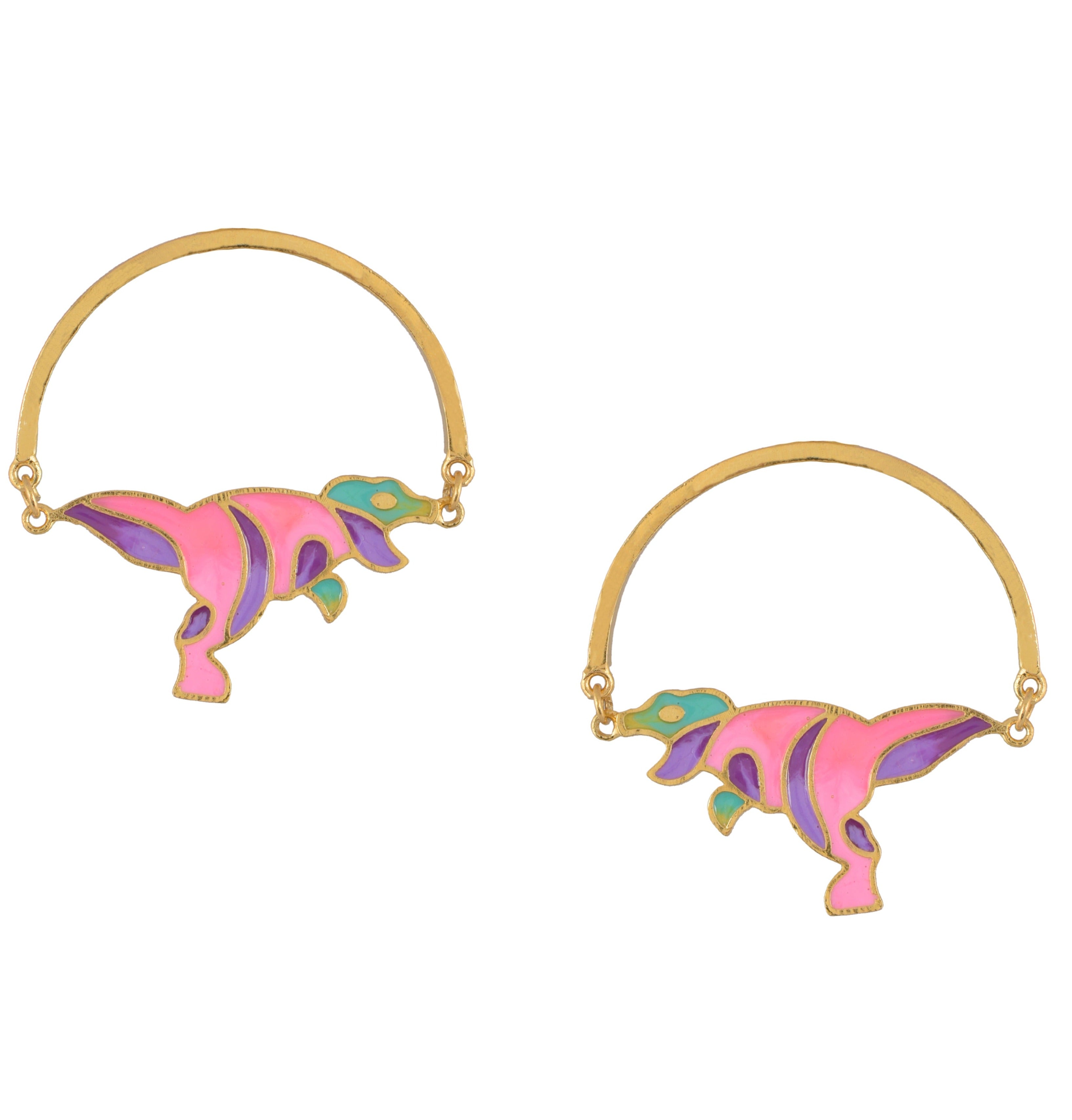 Amama,Dino Ding Earrings