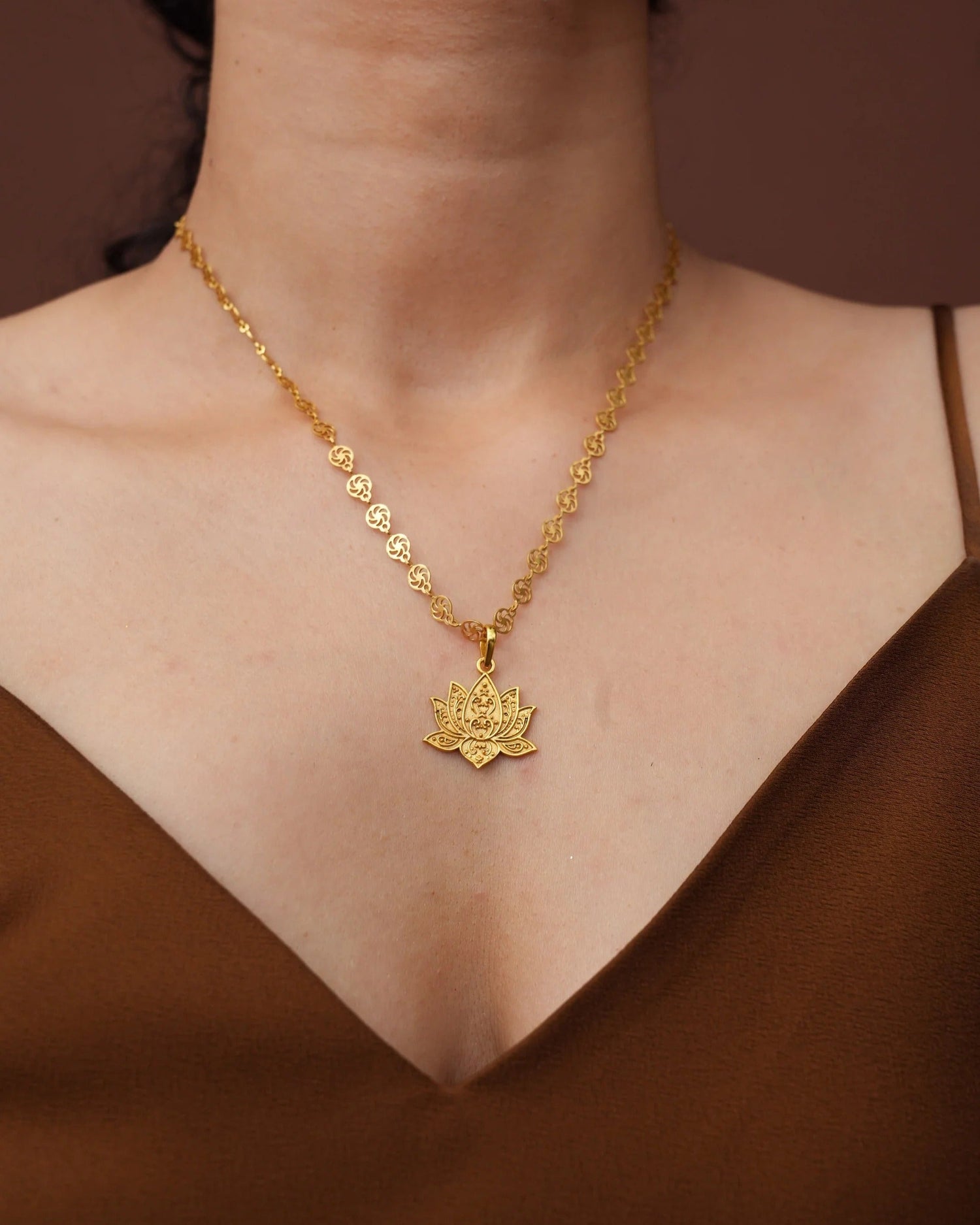 Lotus Pendant