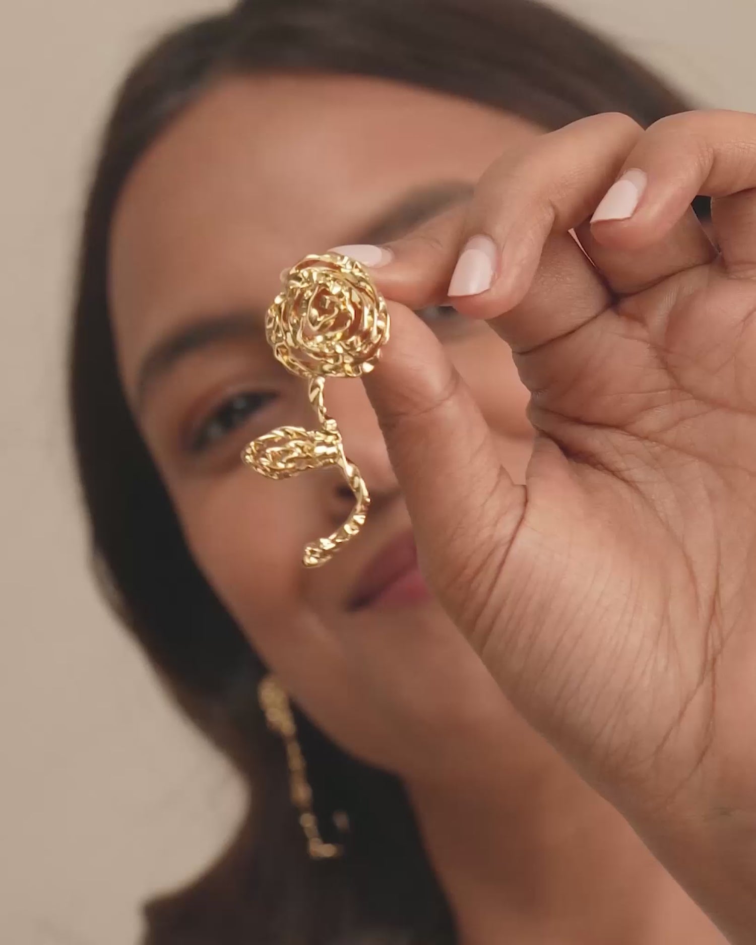 Not Your Rose Studs
