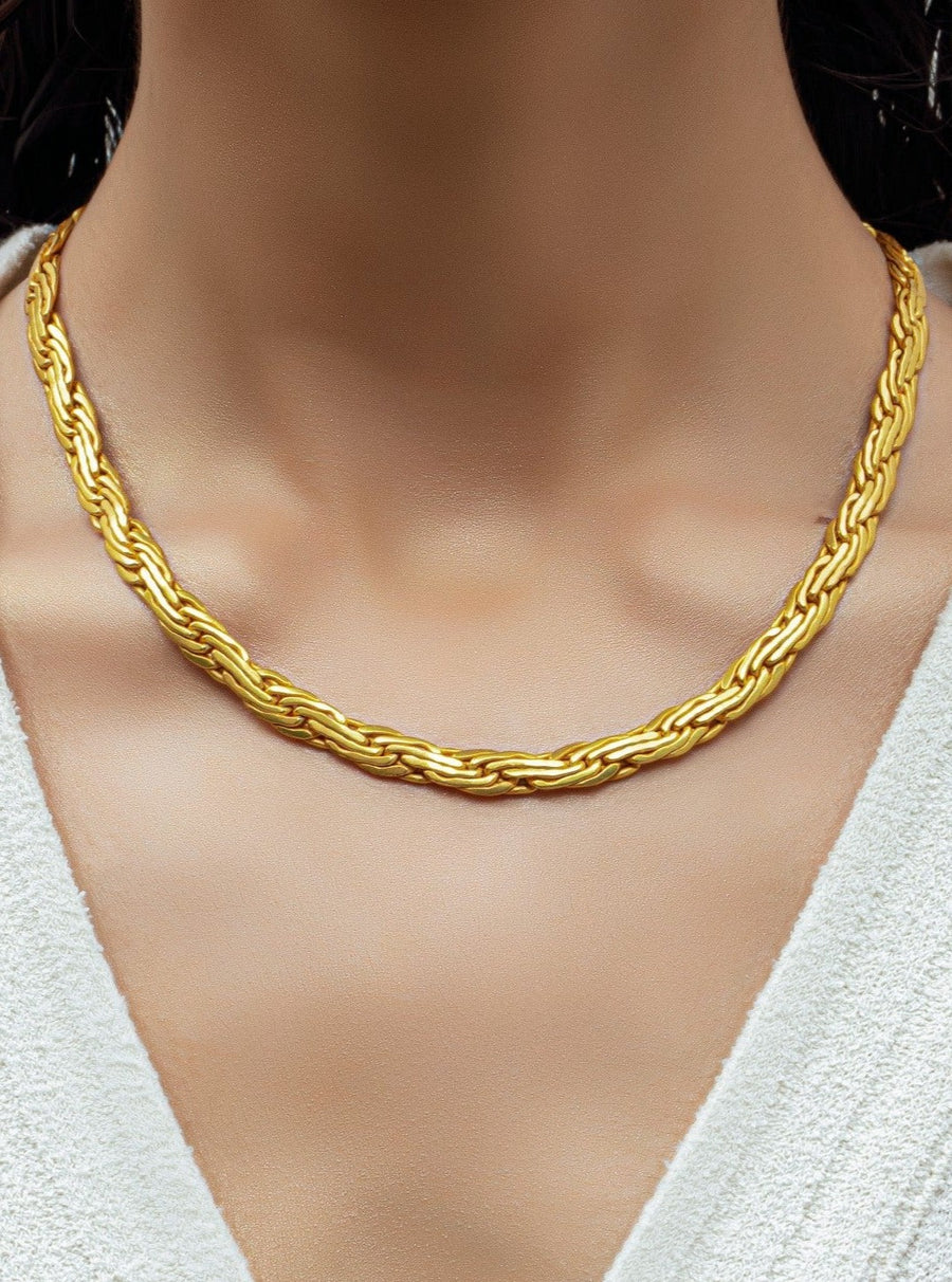 Tresser Chain-Gold