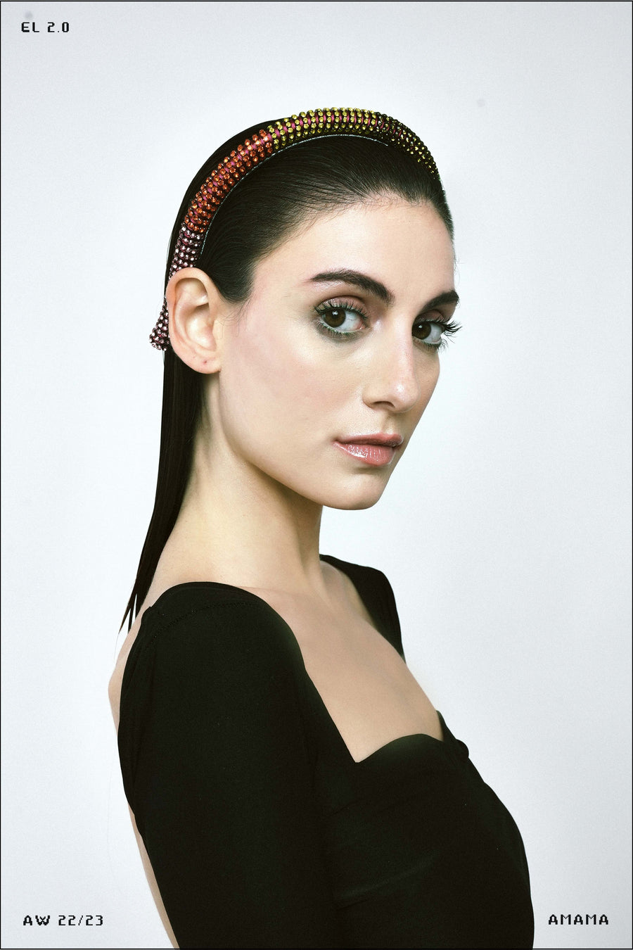 Tortile Hairband In Multicolour