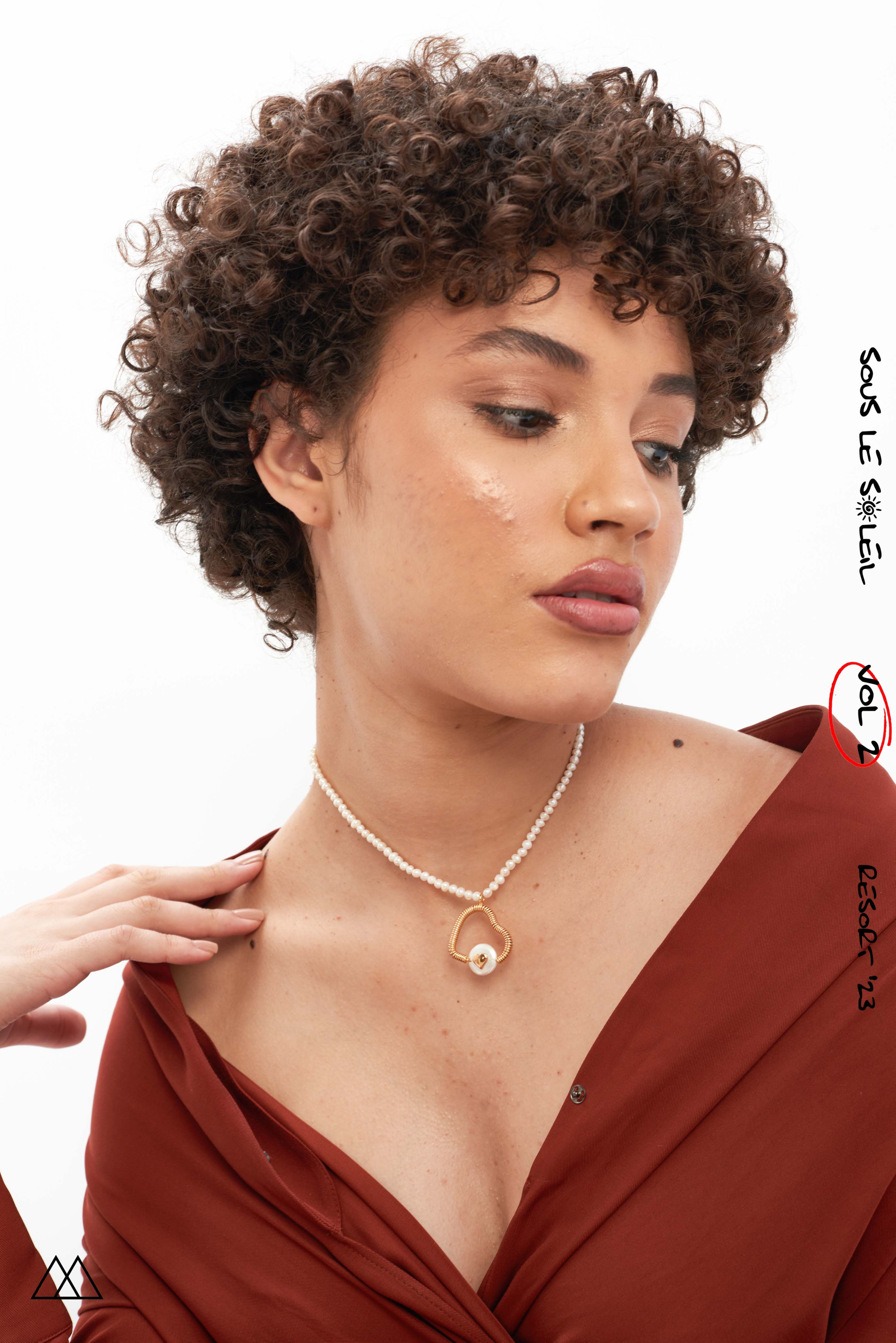 Amama,Love Bypass Necklace