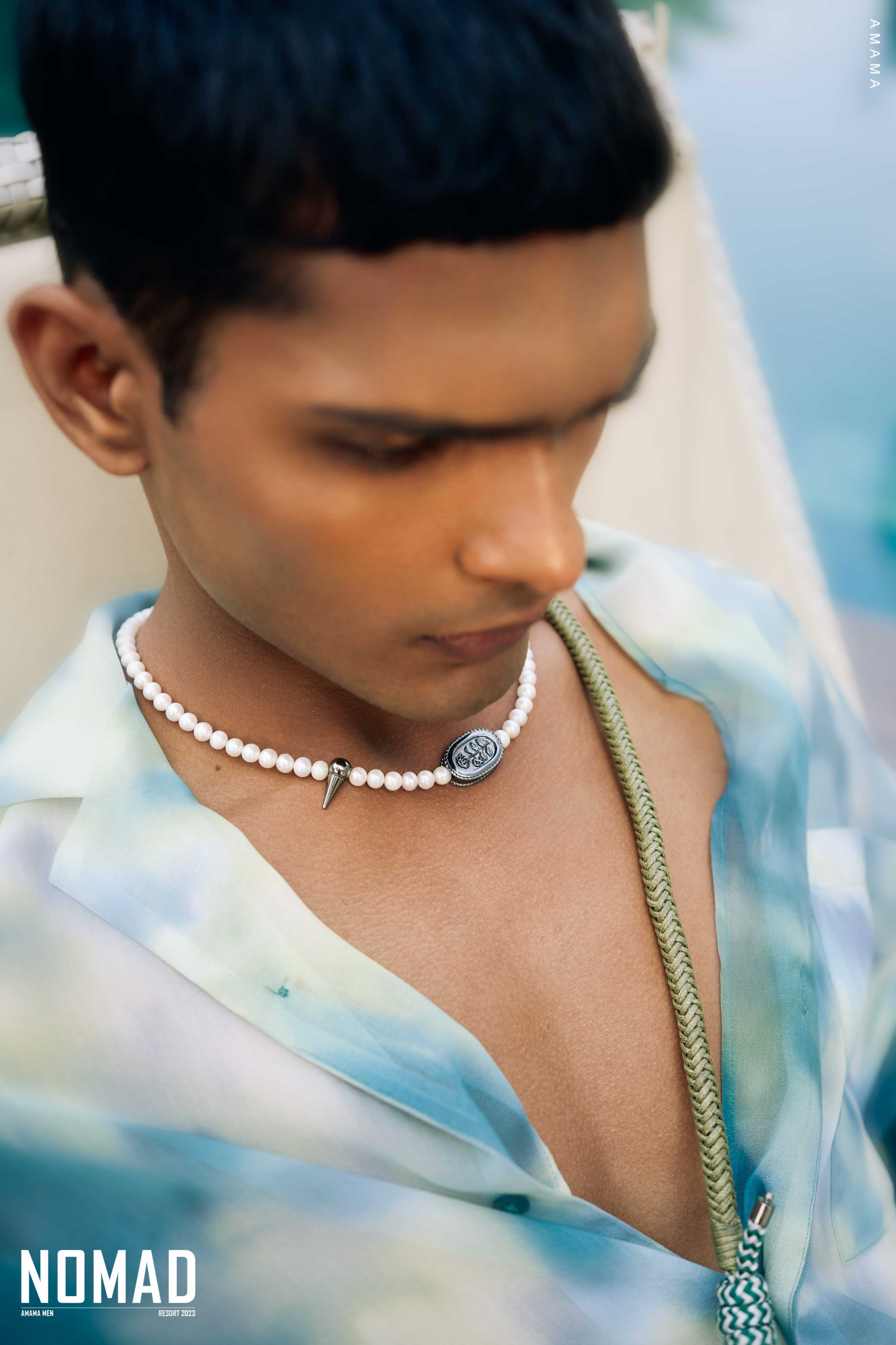 Amama,Subrosa Boy Pearls Necklace