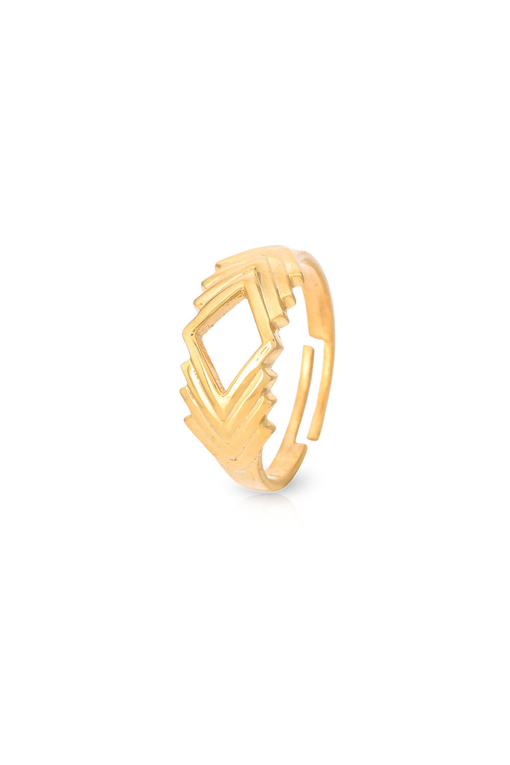 Amama,Classic Stepped Ring